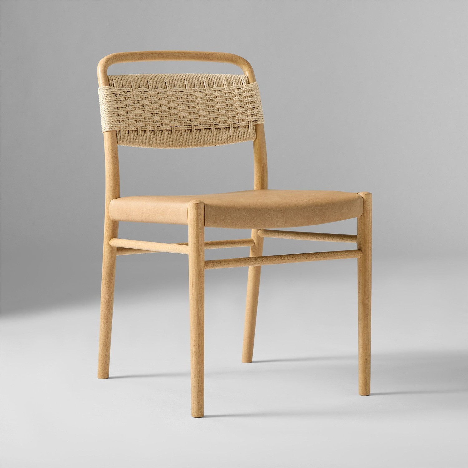 West Elm Eindhoven Leather Dining Chair - image-6