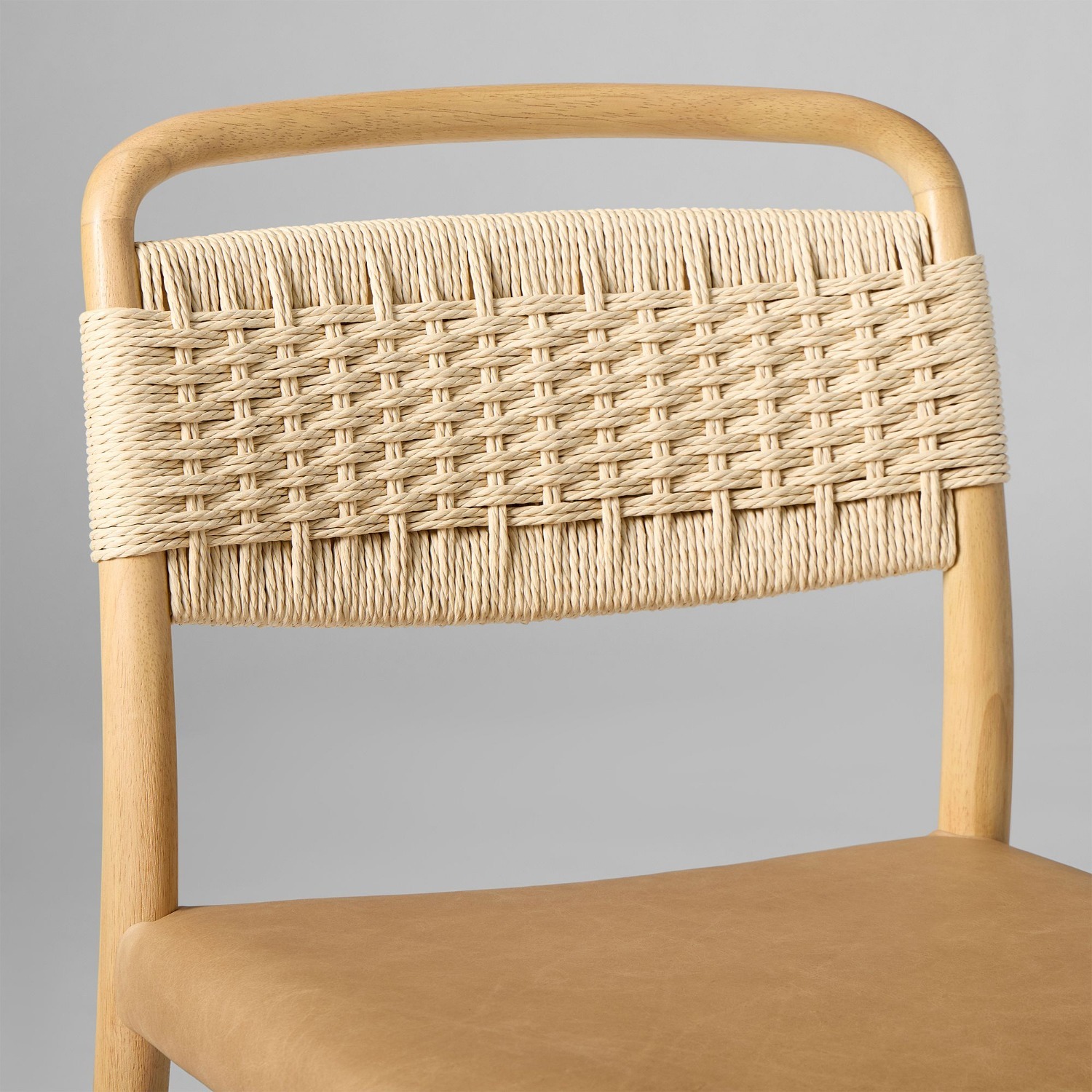 West Elm Eindhoven Leather Dining Chair - image-3