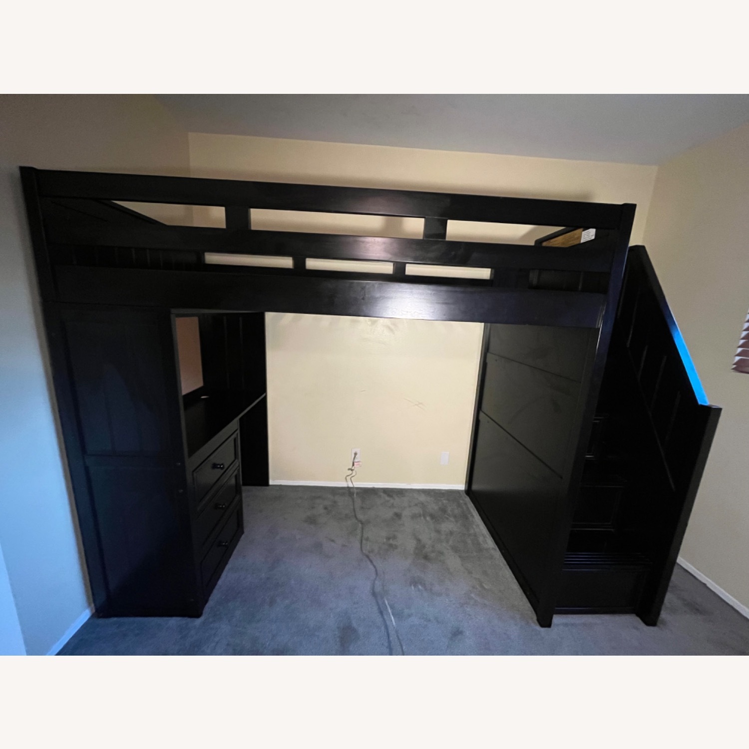 Kids Twin Loft Bed - image-1