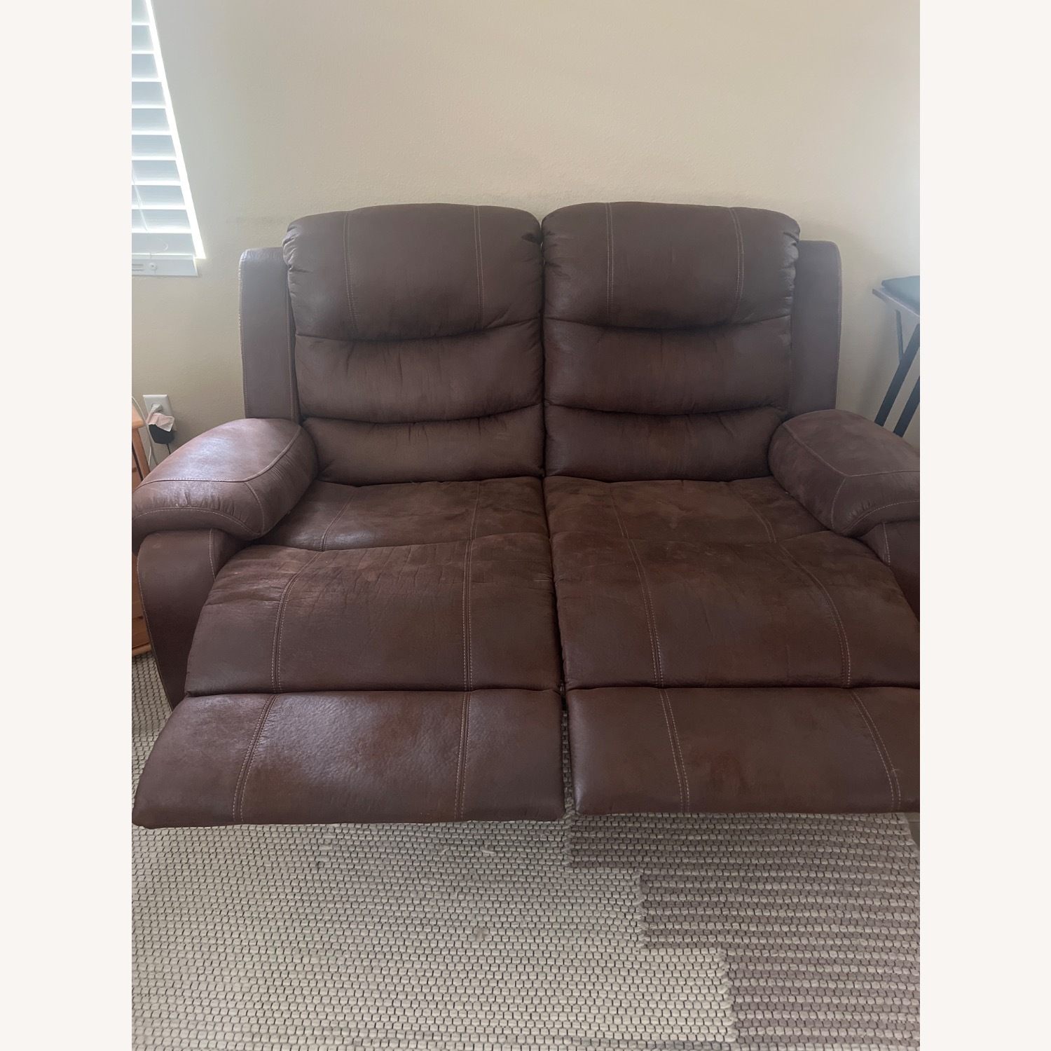 Living Spaces Loveseat Sofa - image-1