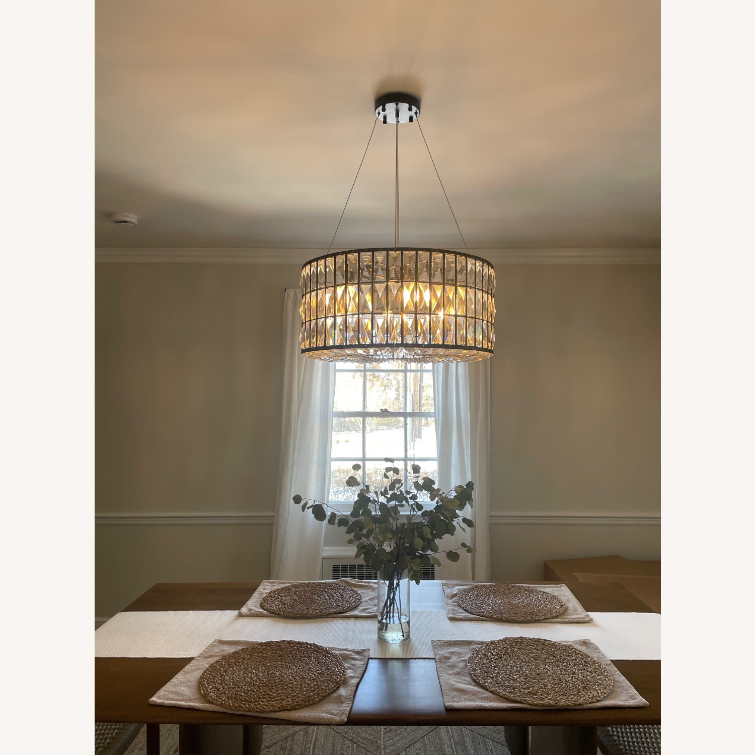 Bed Bath & Beyond The Monroe Round Crystal Chandelier Light - image-5
