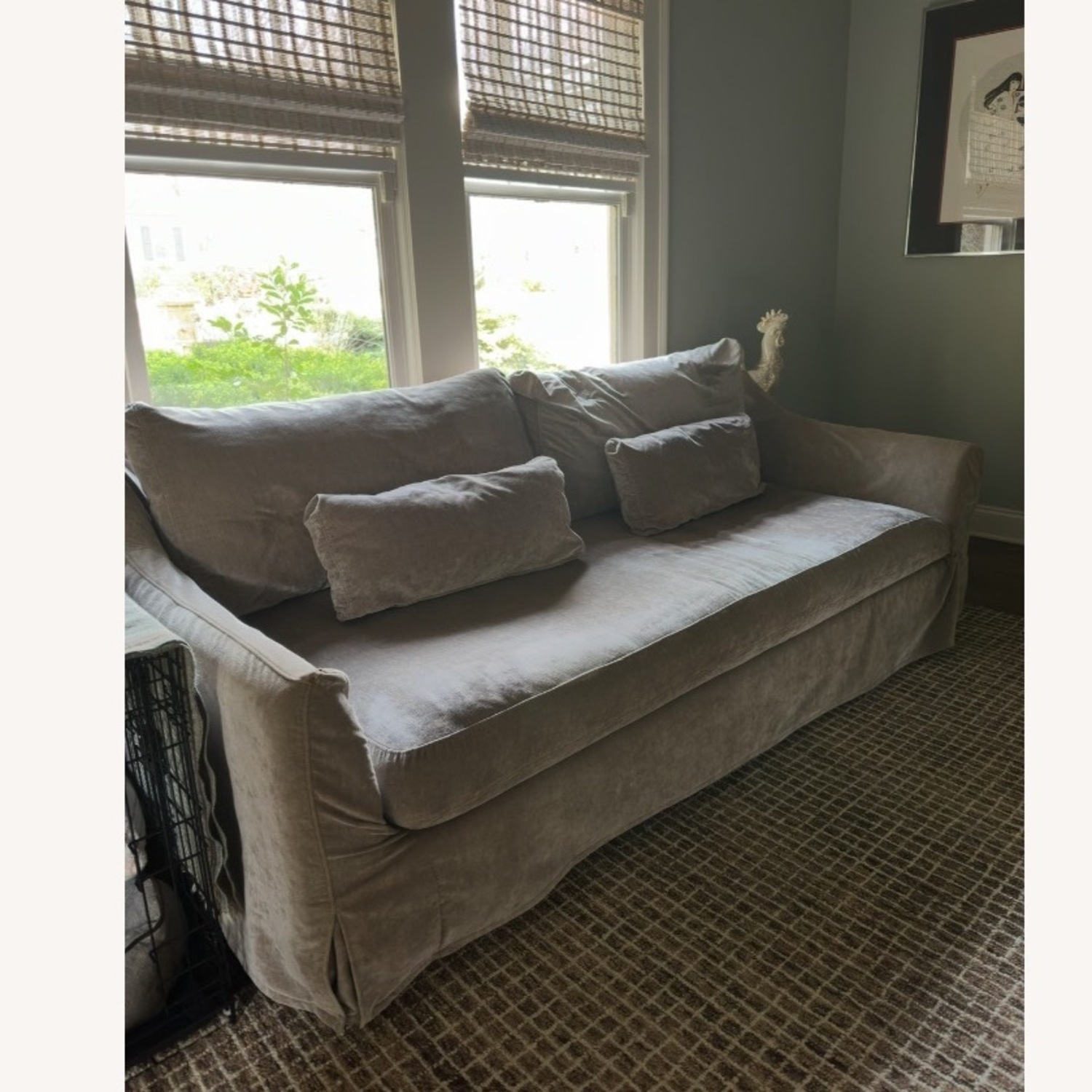 IKEA Farlov 3-Seat Sofa with Custom Cover - image-3