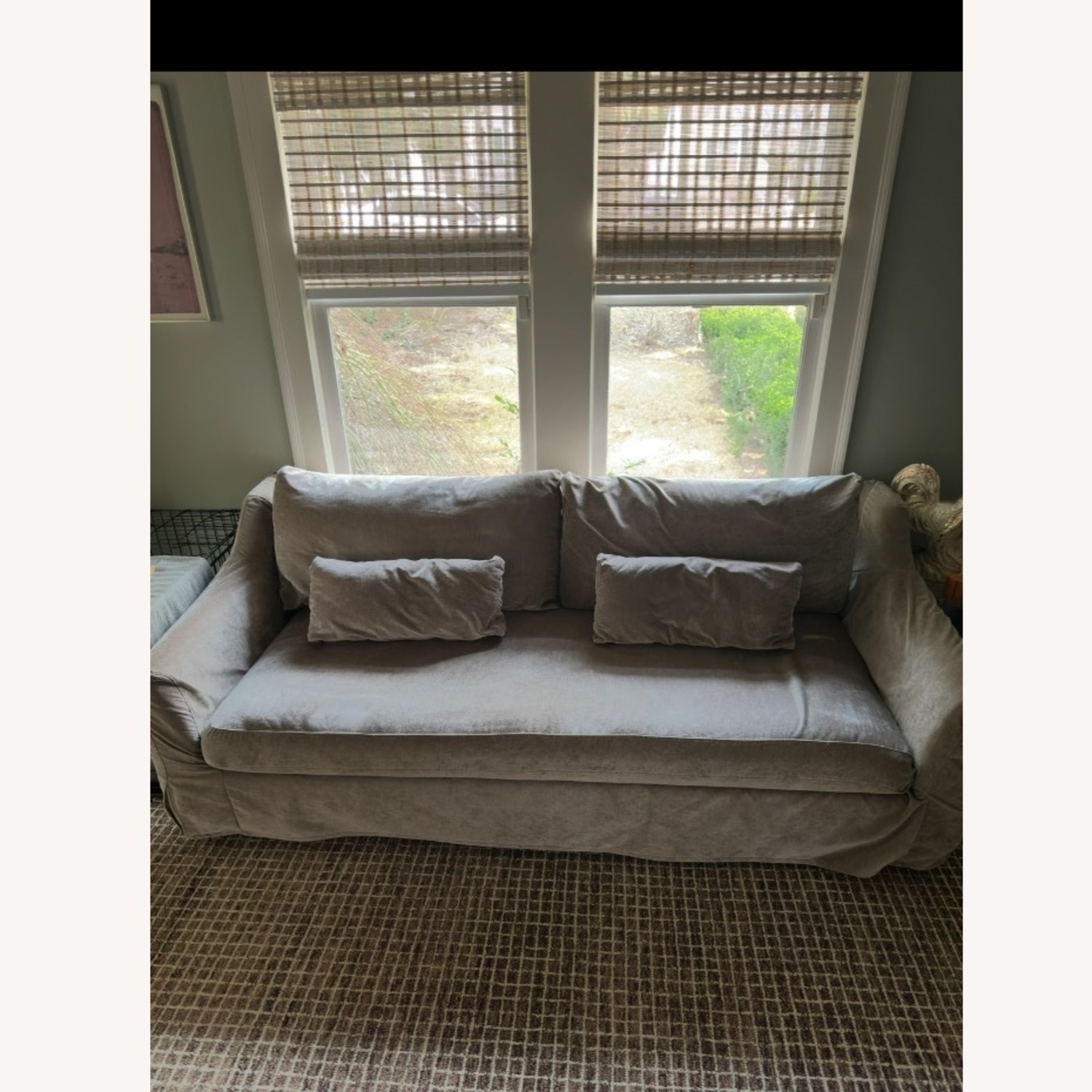 IKEA Farlov 3-Seat Sofa with Custom Cover - image-2