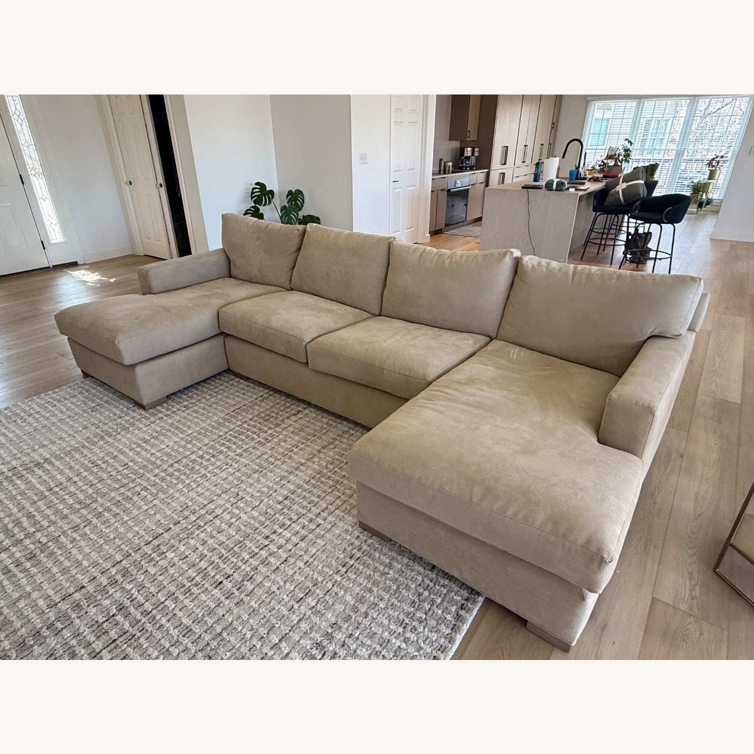 Crate and Barrel Axis 3-Piece Sectional - image-1