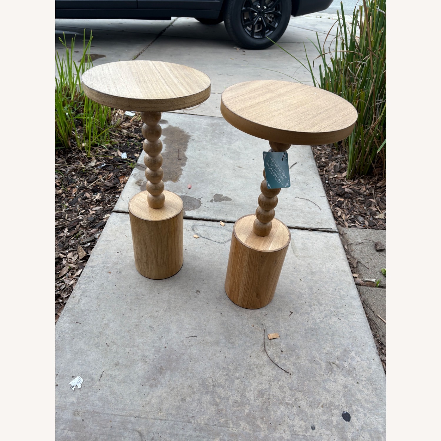 Pedestal Side Table  - image-3