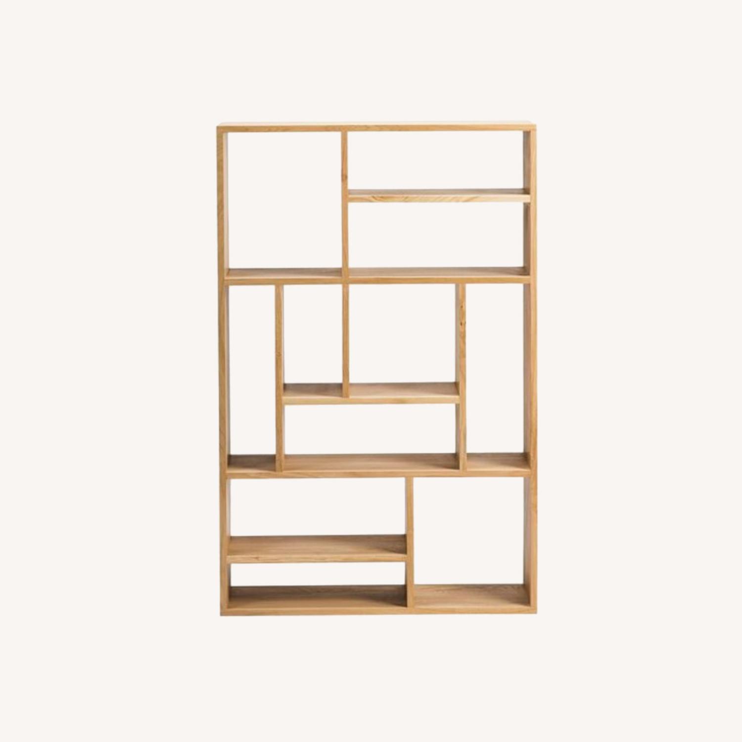 One Kings Lane Mondrian Small Bookcase, Oak - image-0