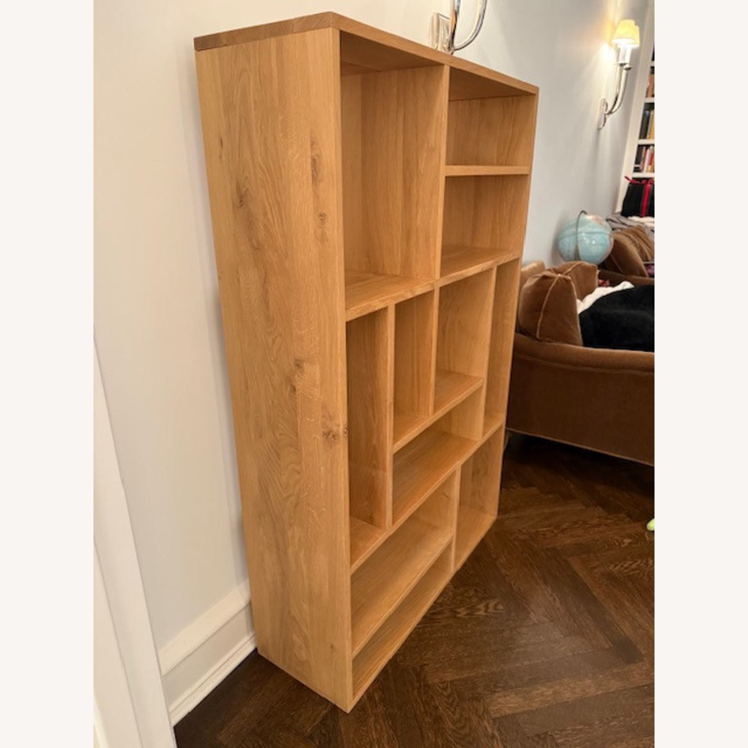 One Kings Lane Mondrian Small Bookcase, Oak - image-4