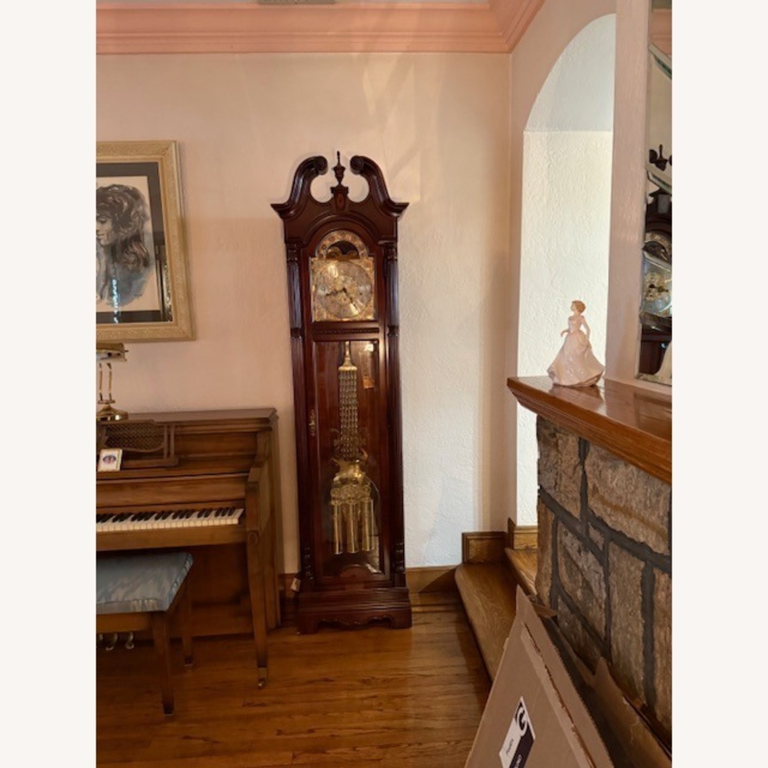 Howard Miller Grandfather Clock - image-1