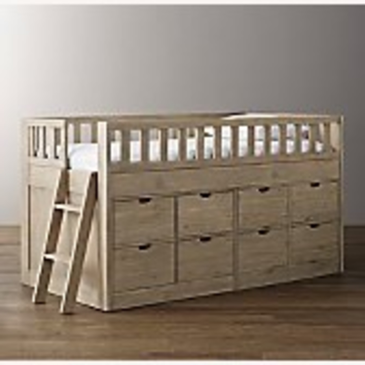 Restoration Hardware Callum Storage Loft Bed- Twin - image-1