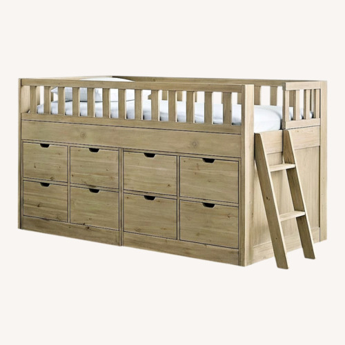 Used Restoration Hardware Callum Storage Loft Bed- Twin for sale on AptDeco