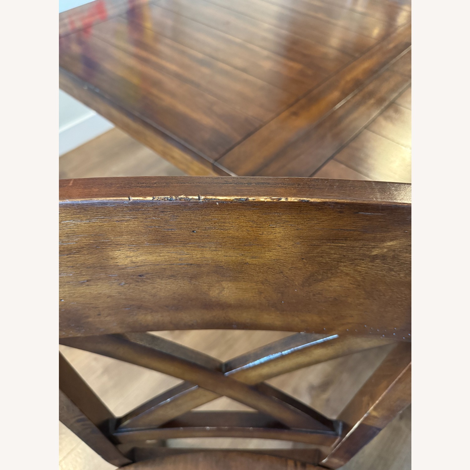 World Market Farmhouse Solid Wood Dining Set - image-12