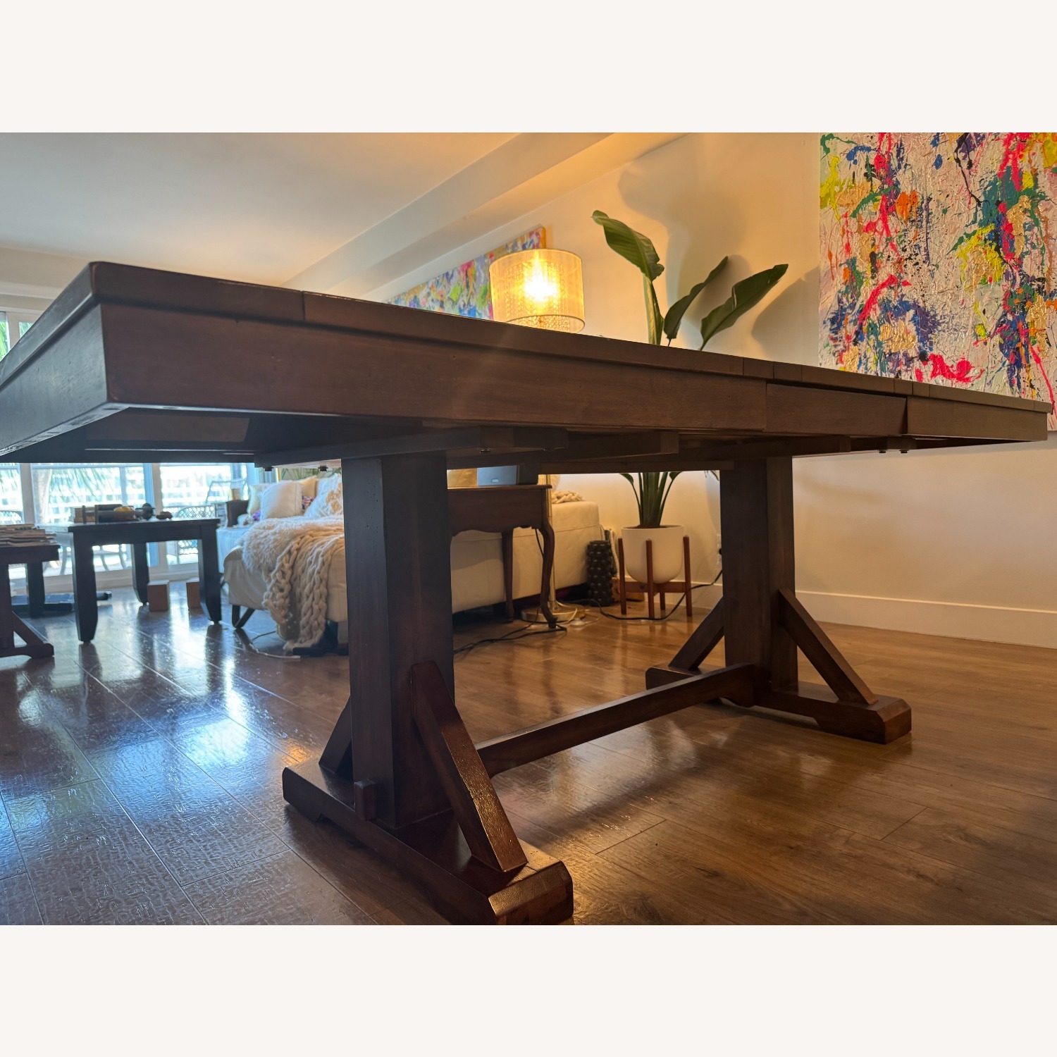 World Market Farmhouse Solid Wood Dining Set - image-5