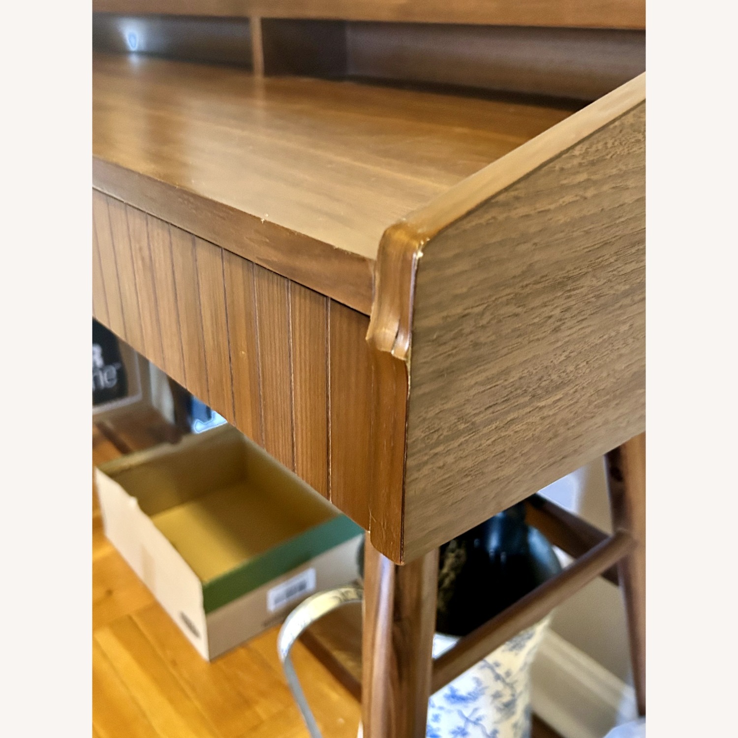 Joybird Walnut Wood Griffith Desk - image-4