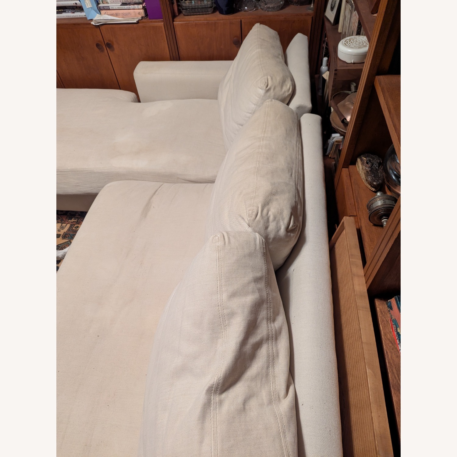 Restoration Hardware Cloud Track Sectional Sofa & Chaise - image-5