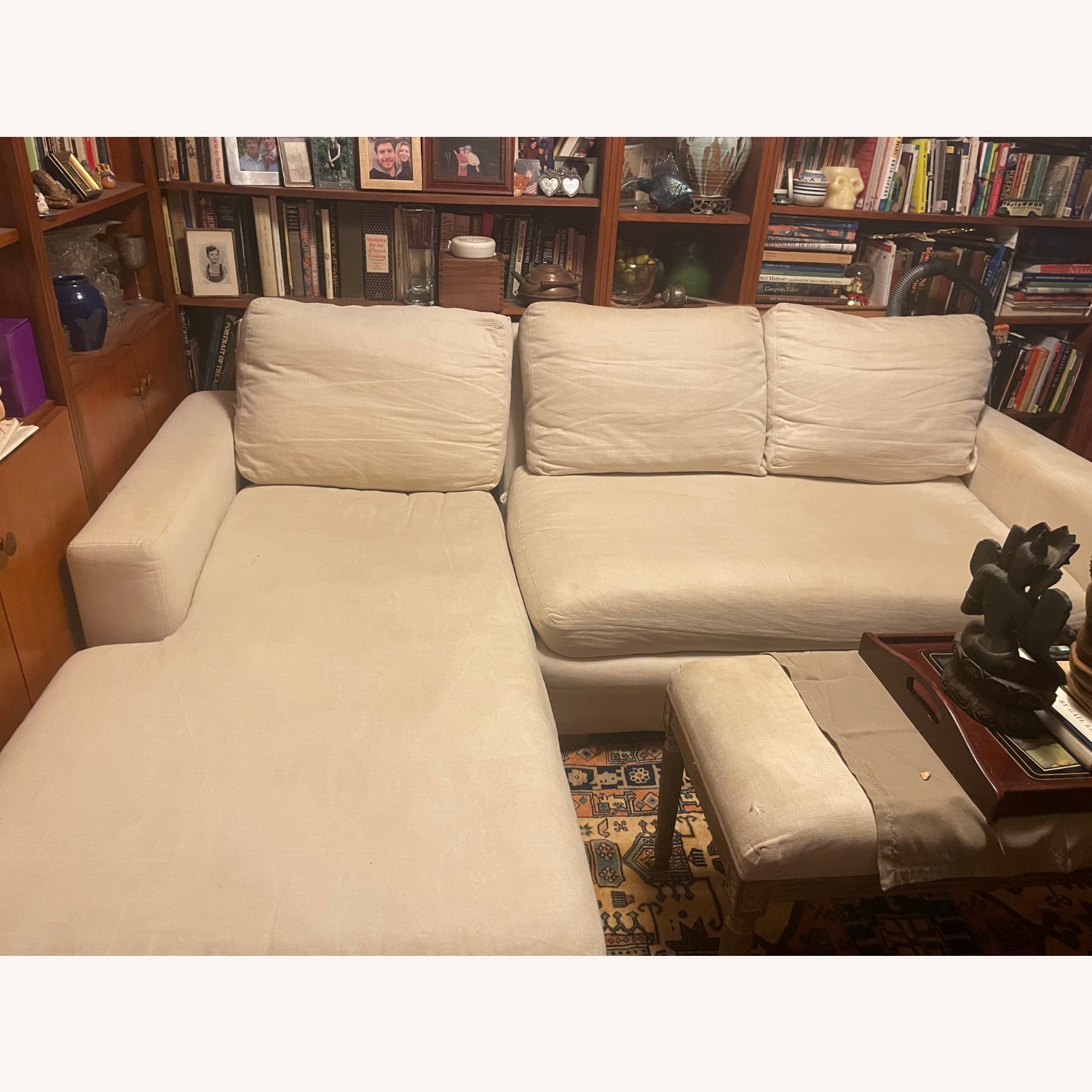 Restoration Hardware Cloud Track Sectional Sofa & Chaise - image-1