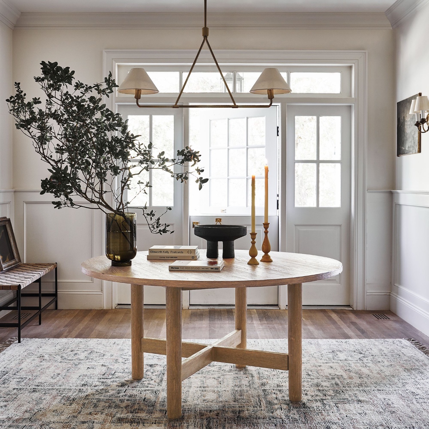 West Elm 60” Hargrove Round Dining Table - image-1