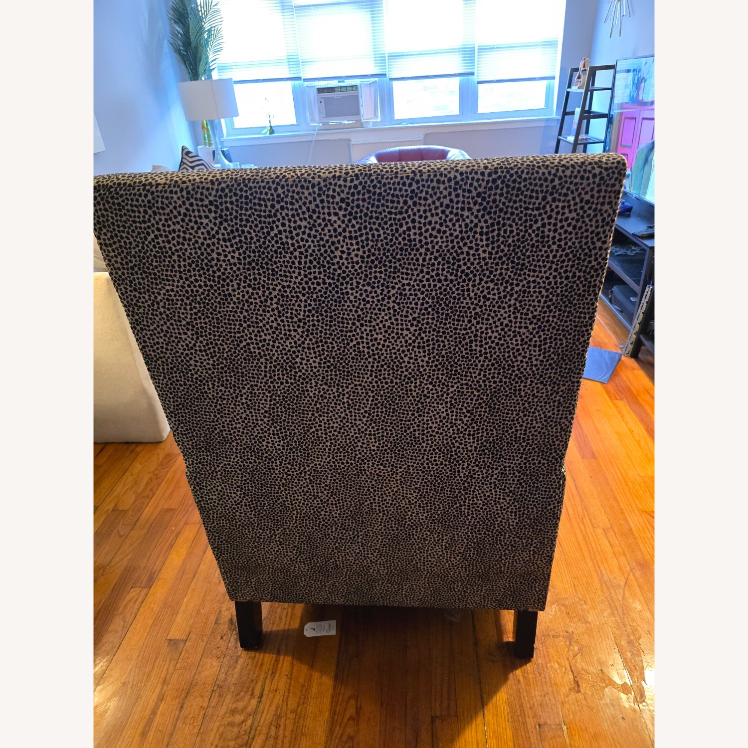 Bassett Davidson Black and White Dotted Recliner  - image-2