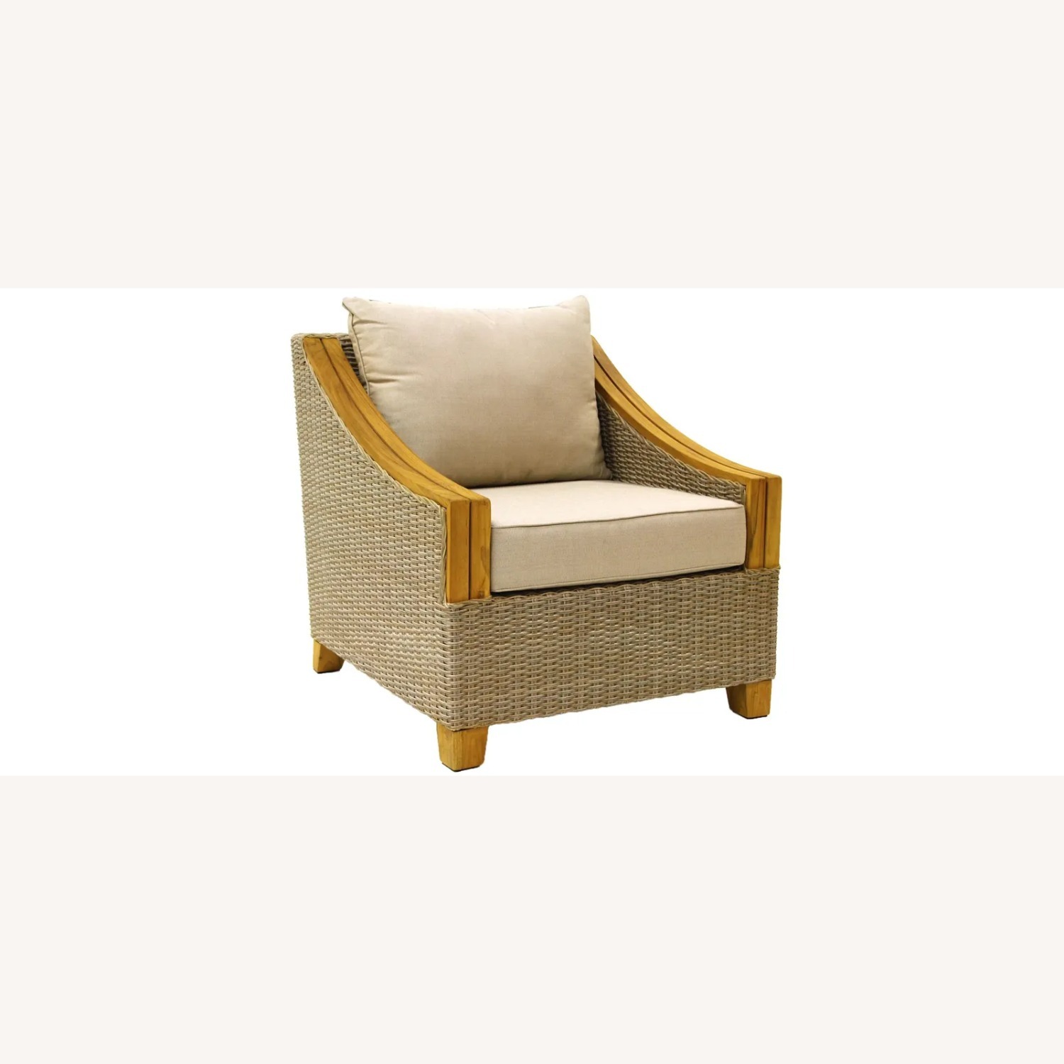 Sea Drift Wicker & Teak Outdoor Set - image-3