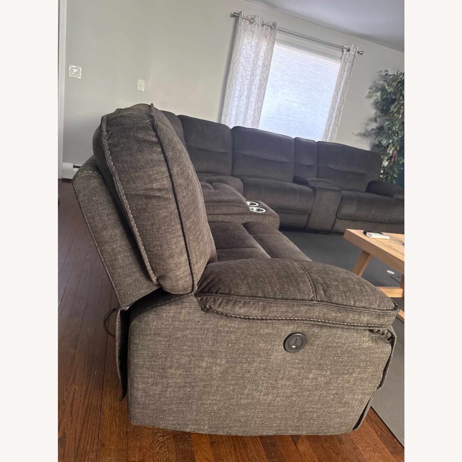 Bob's Discount Furniture Pacifica Power Reclining 6pc Sectional With USB Port  - image-2