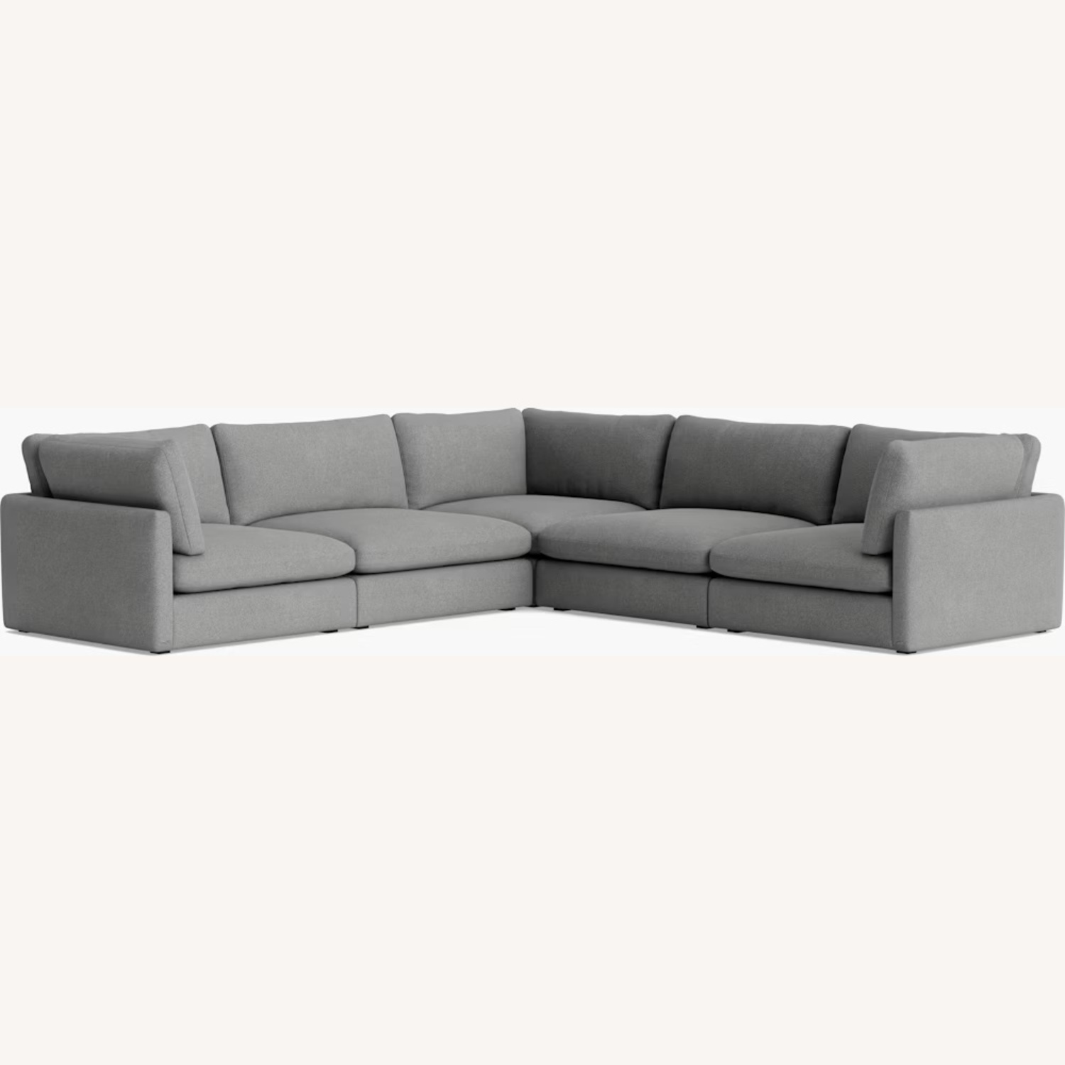 Design Within Reach Hackney Lounger Couch in Pecora Grey  - image-4