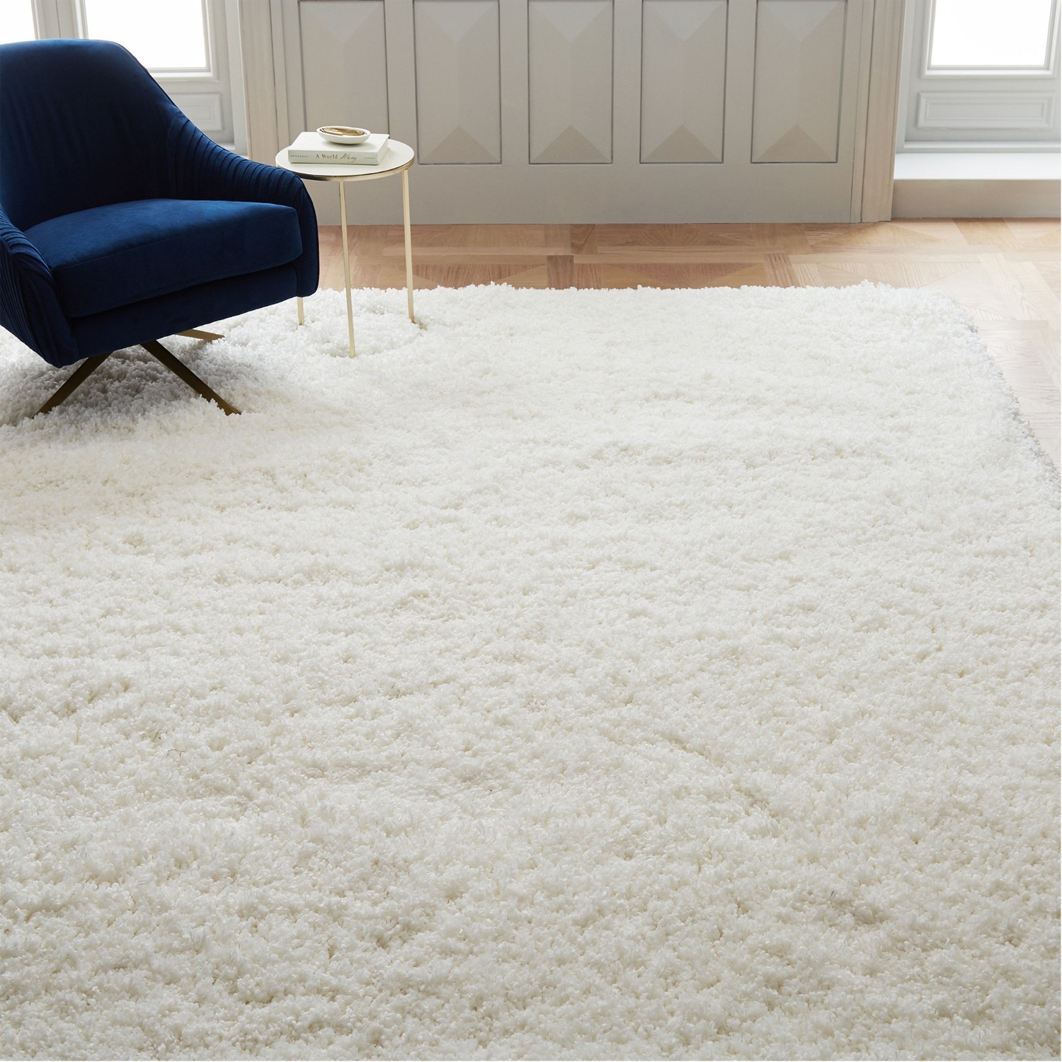 West Elm Cozy Plush Performance Shag Rug 5X8 - image-2