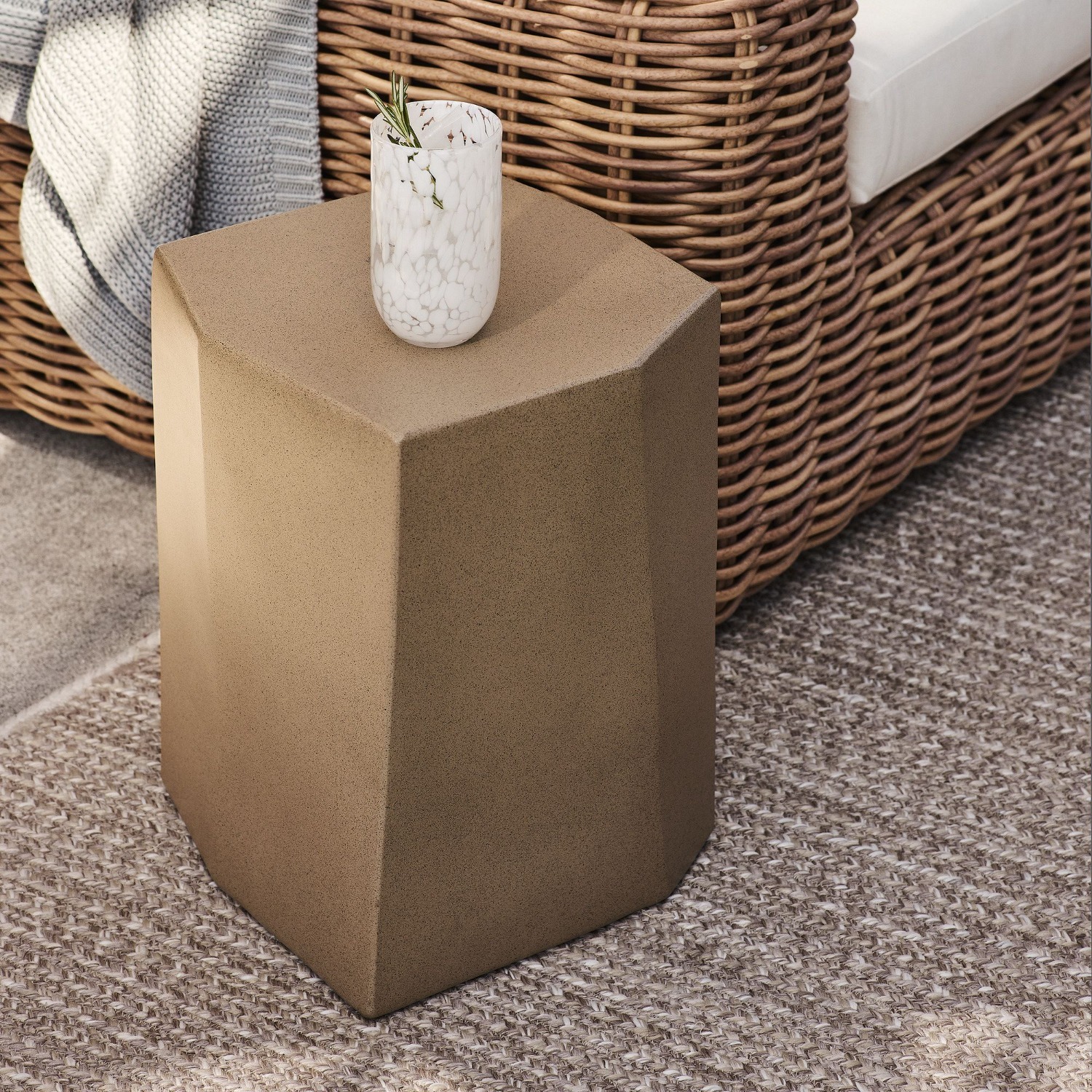 West Elm Montreaux Outdoor Side Table (13") - image-4