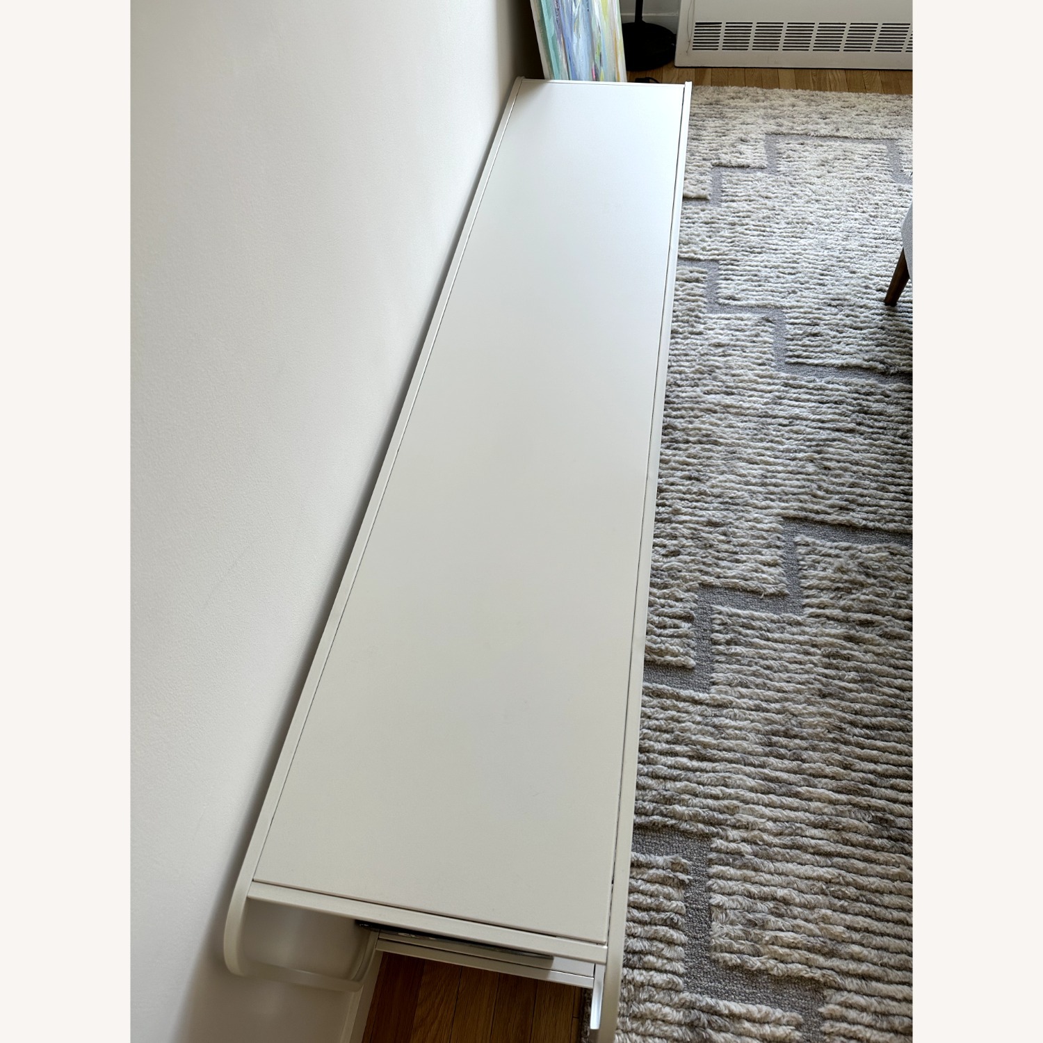 Urban Outfitters Alana White Metal Media Console - image-2