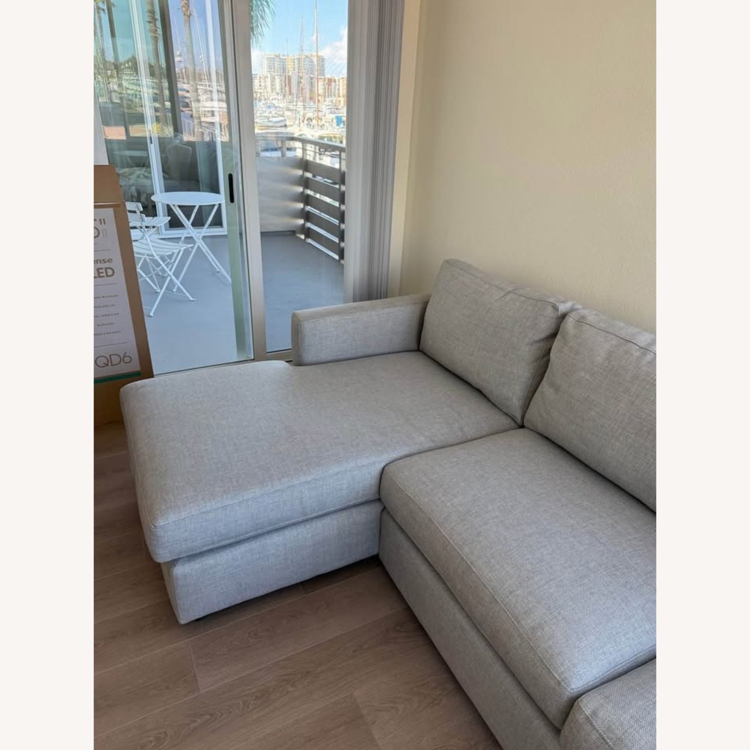 Crate and Barrel Barrett II 3-Piece Sectional Sofa - image-4