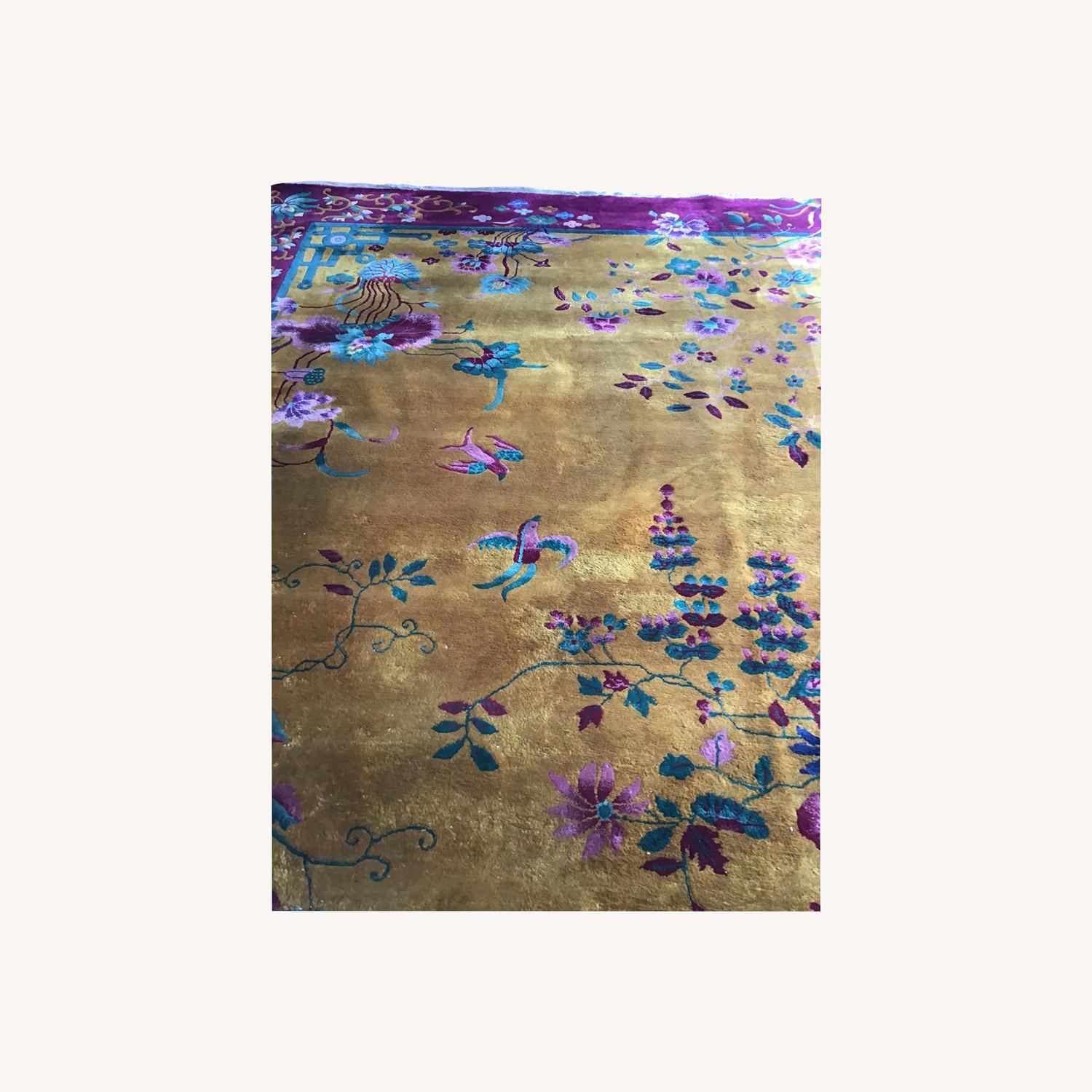 Art deco Chinese Rug 9X12 - image-0