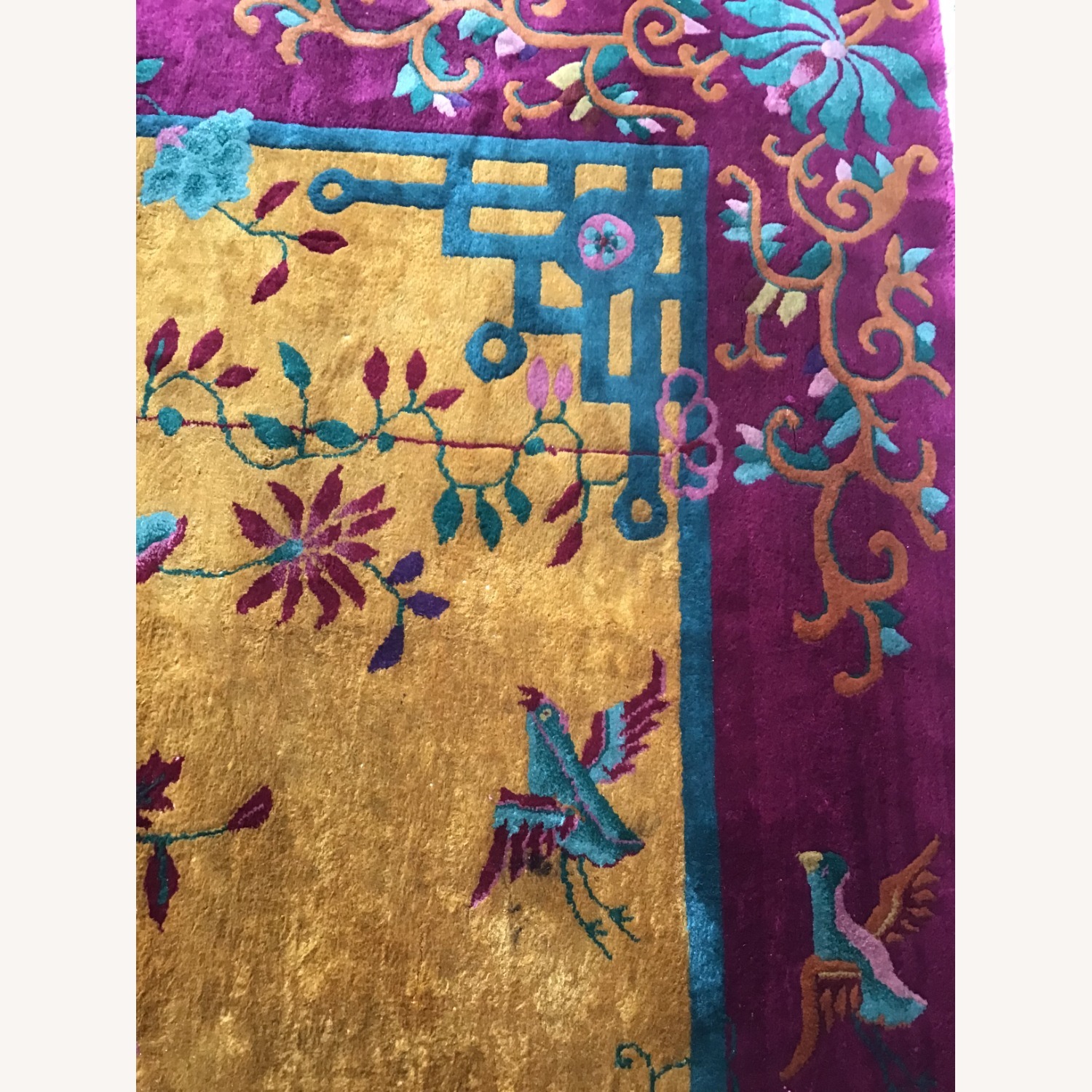 Art deco Chinese Rug 9X12 - image-2
