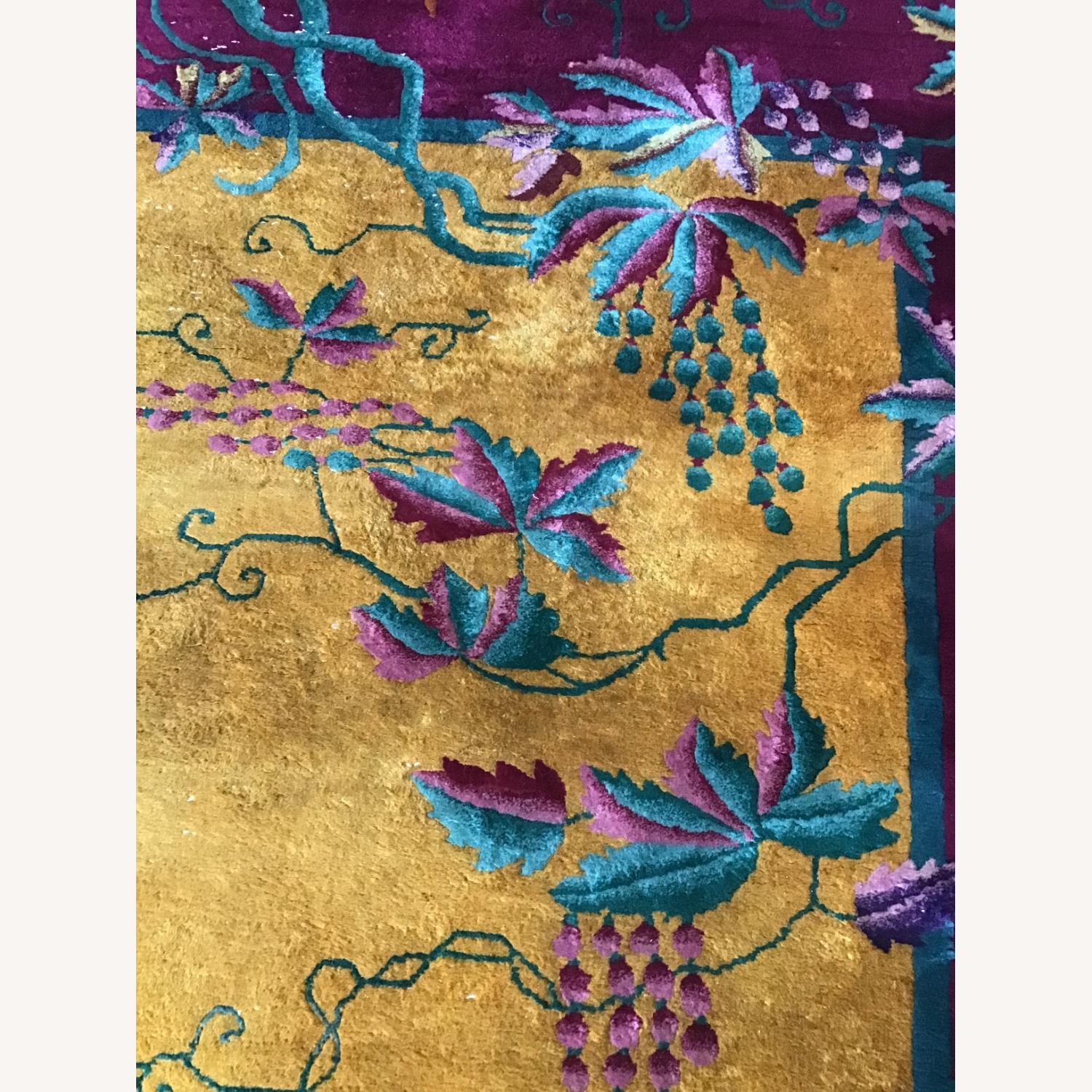 Art deco Chinese Rug 9X12 - image-4