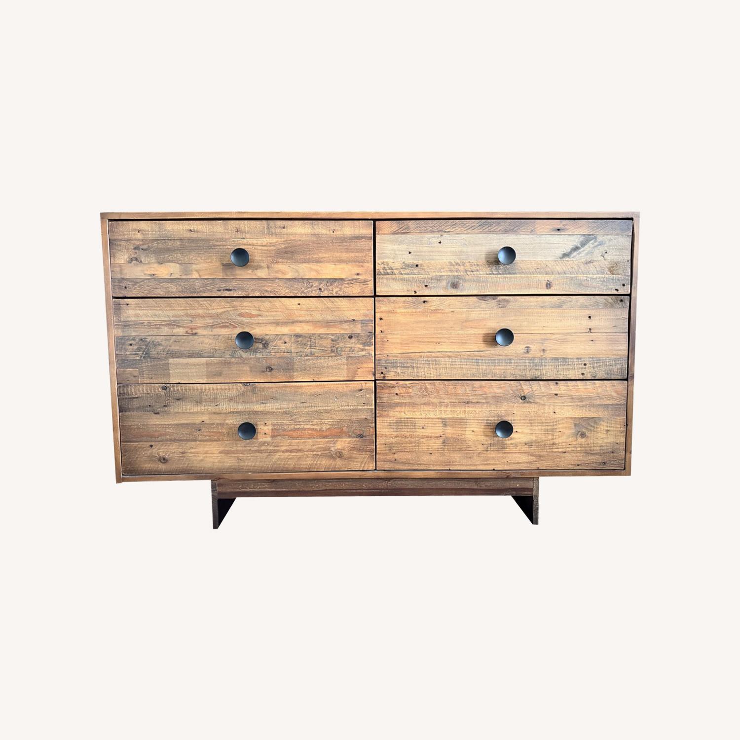 West Elm Emmerson Reclaimed Wood 6-Drawer Dresser - image-0