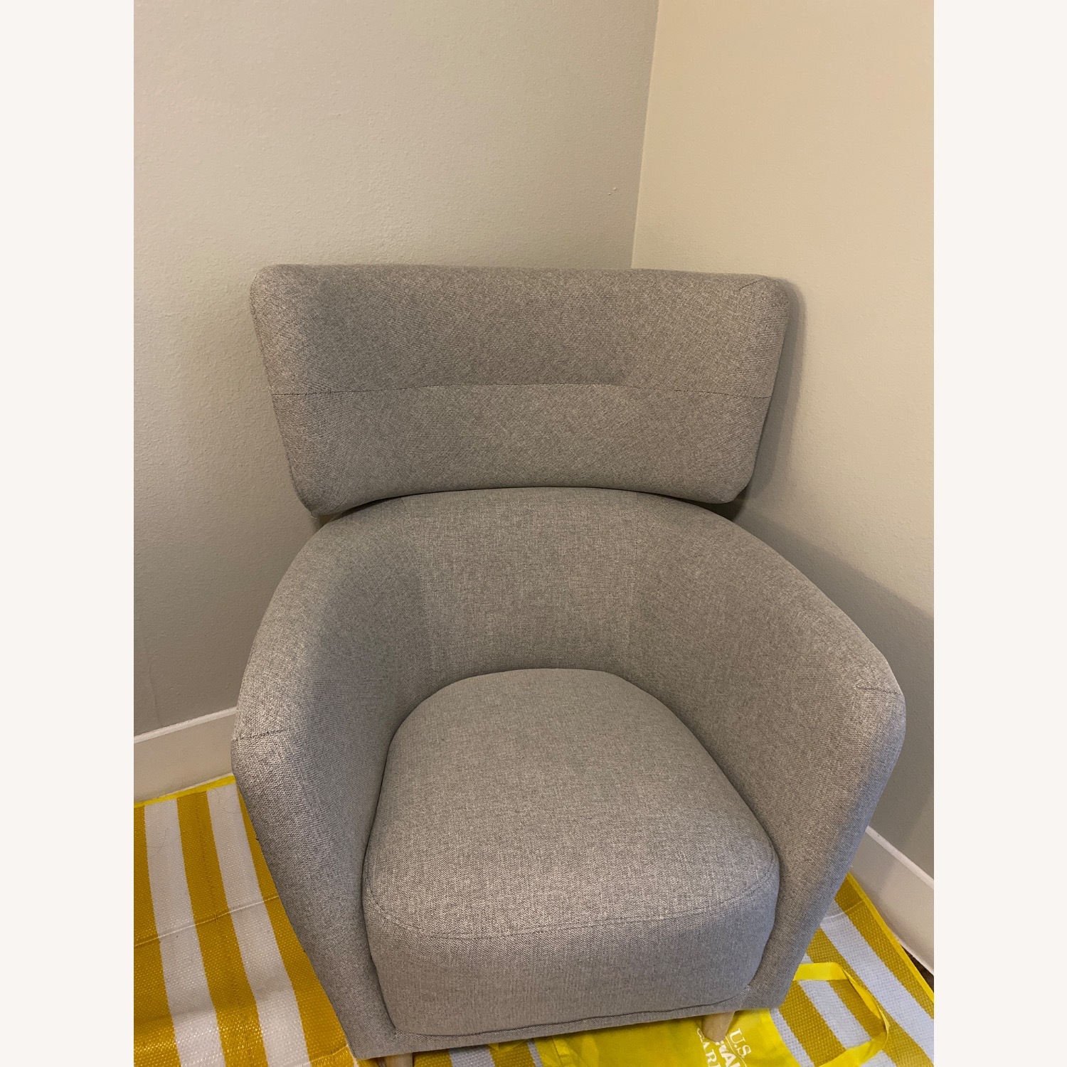 IKEA OSKARSHAMN Wing Chair, Tibbleby beige/gray - image-3