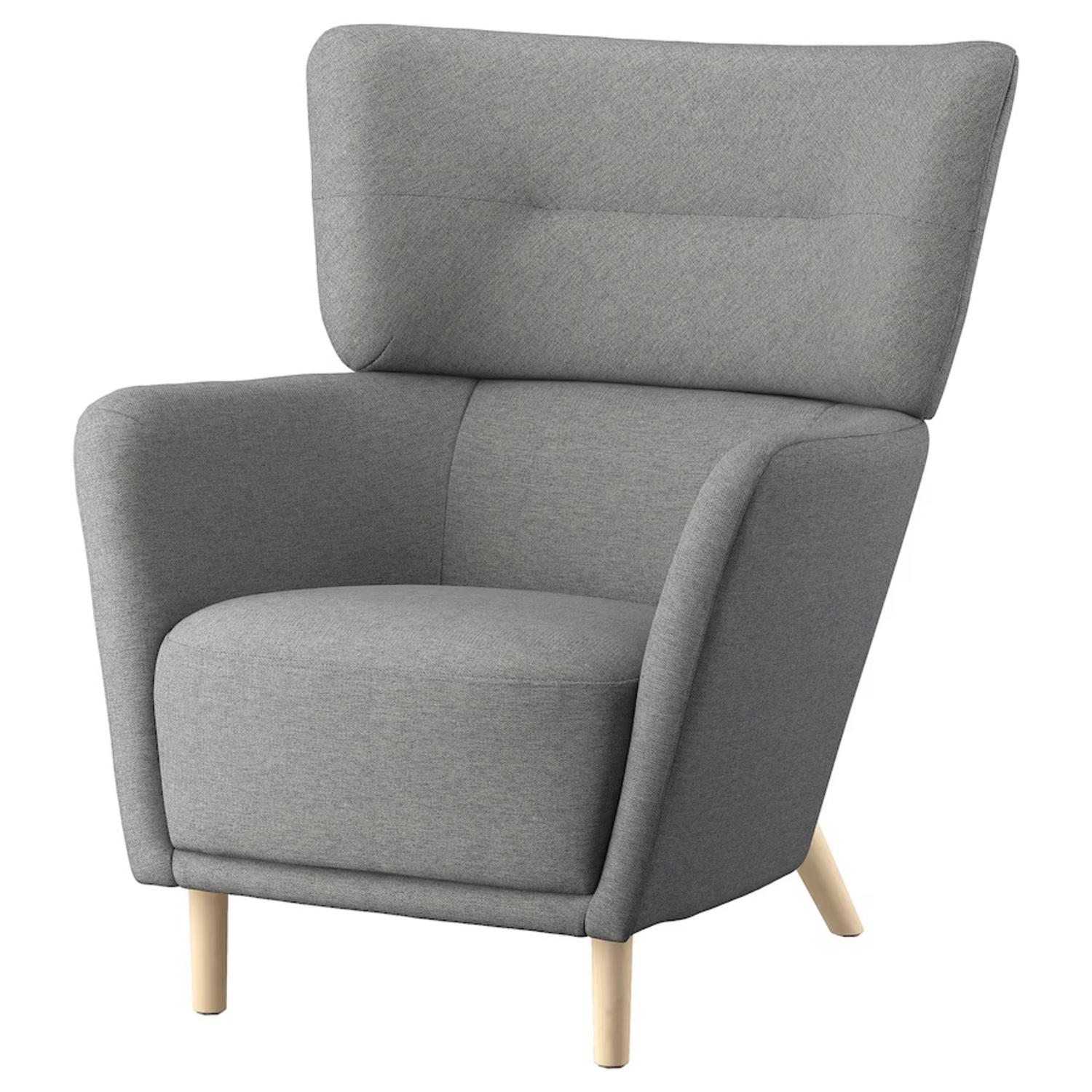 IKEA OSKARSHAMN Wing Chair, Tibbleby beige/gray - image-4