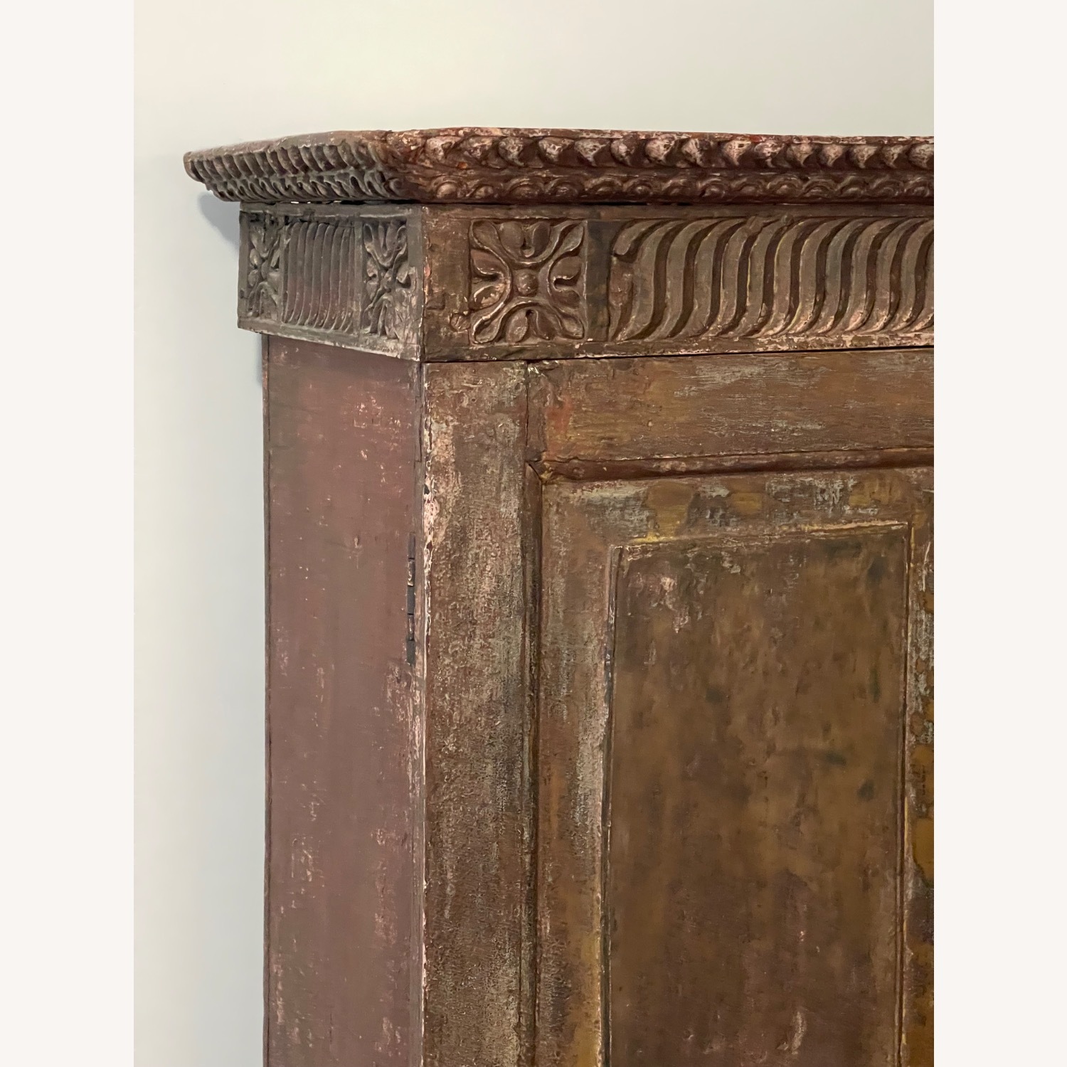 1860 Anglo Indian Antique Cupboard - image-5