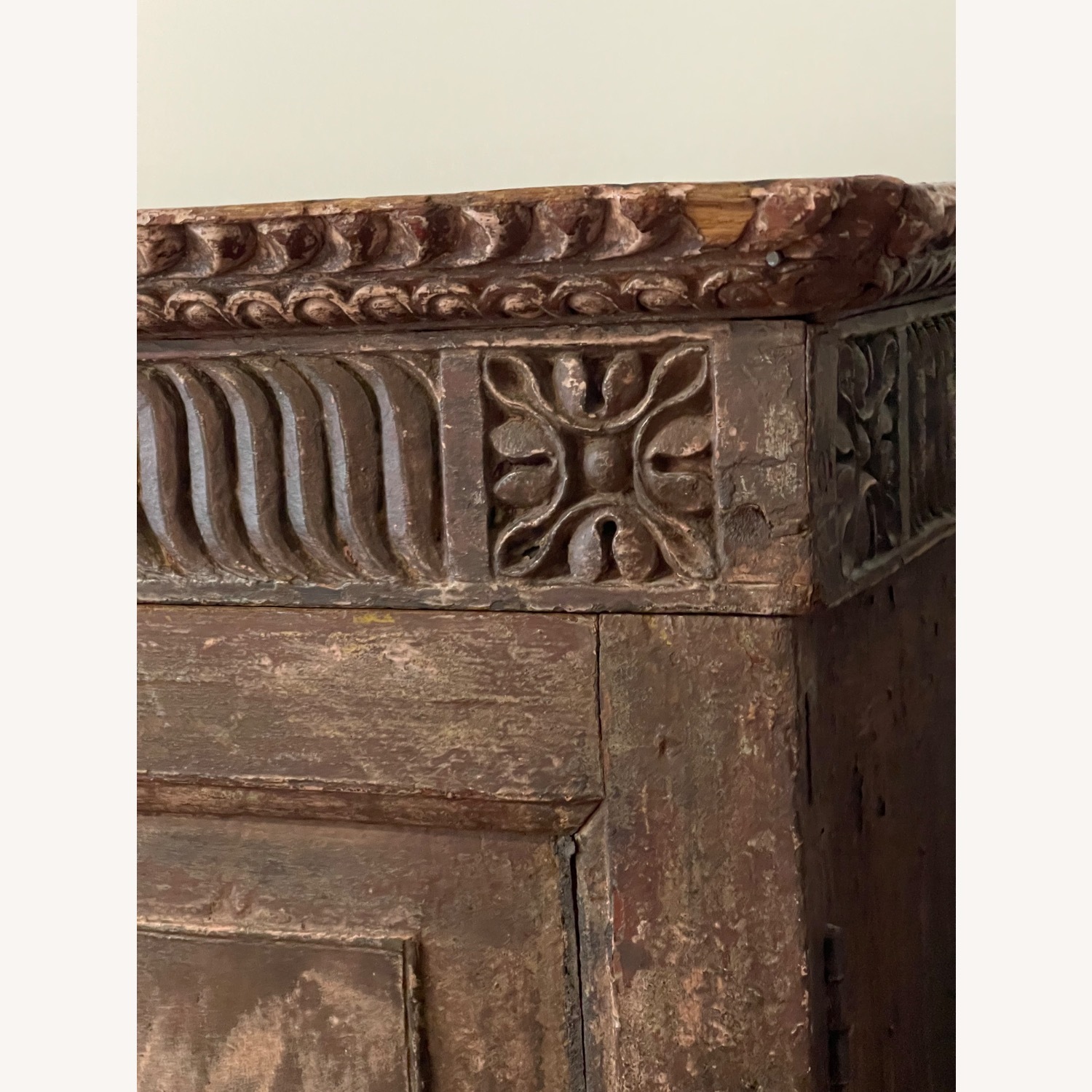 1860 Anglo Indian Antique Cupboard - image-4