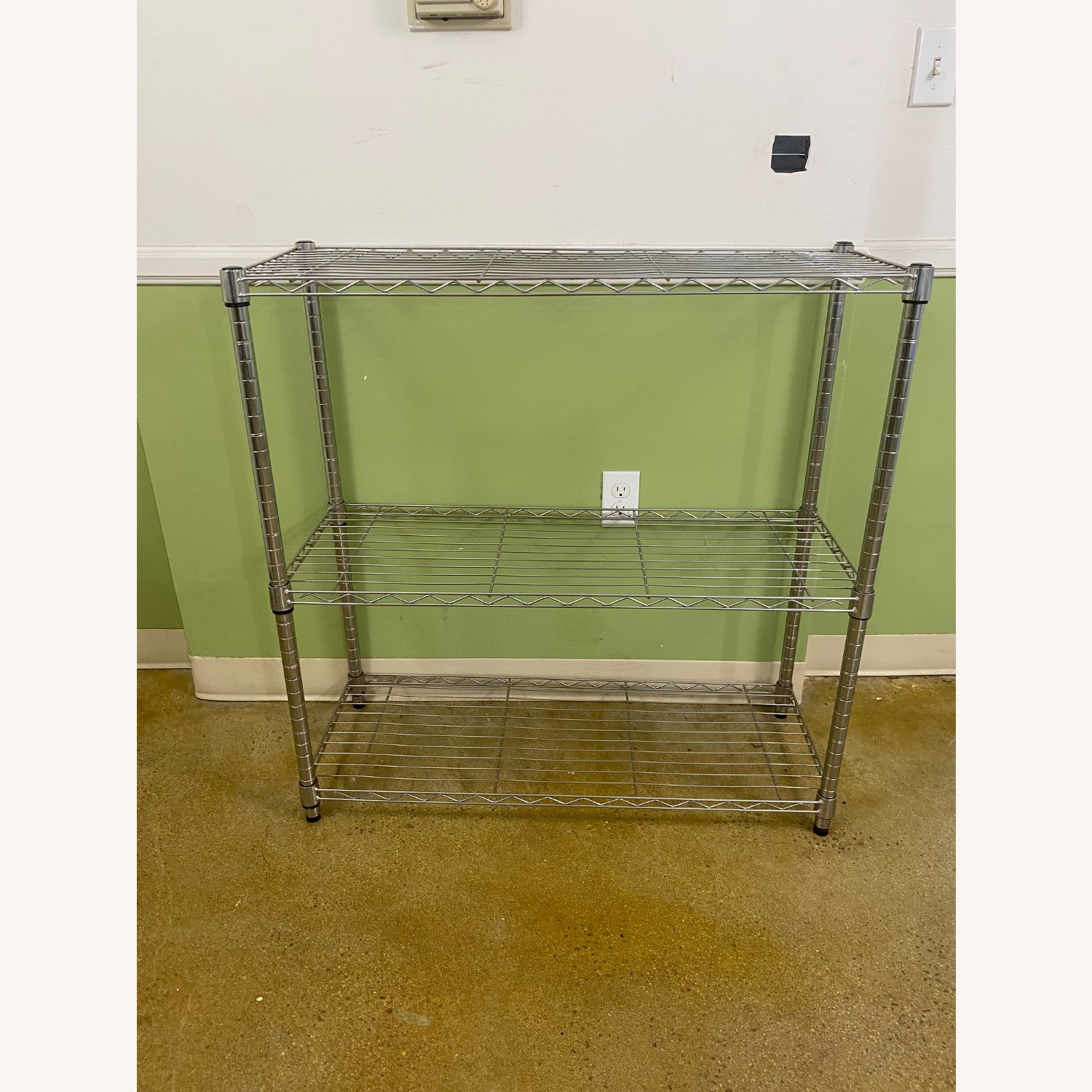 Walmart 3 Tier Wire Shelf - image-1