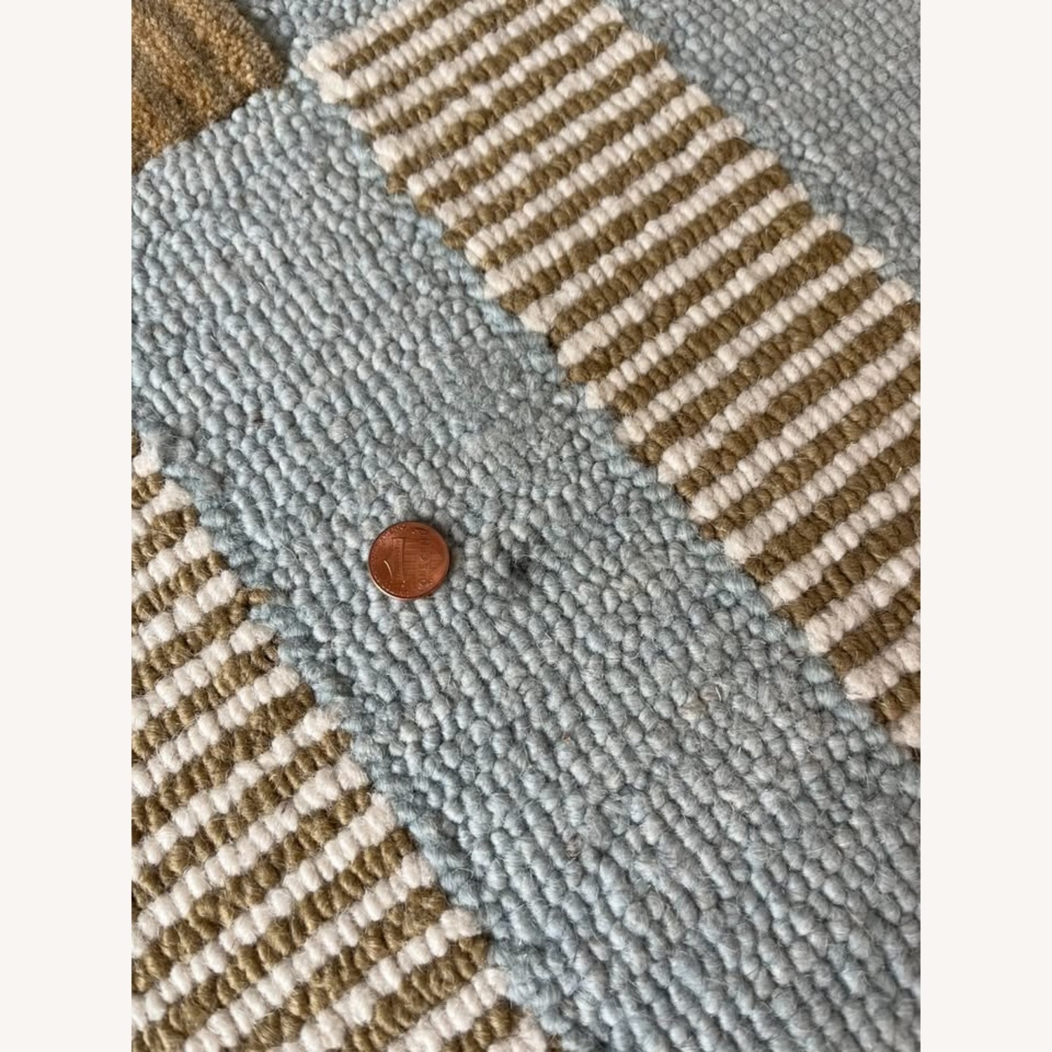 Anthropologie Matilda Goad Tufted Plaid Rug 8X10 - image-4