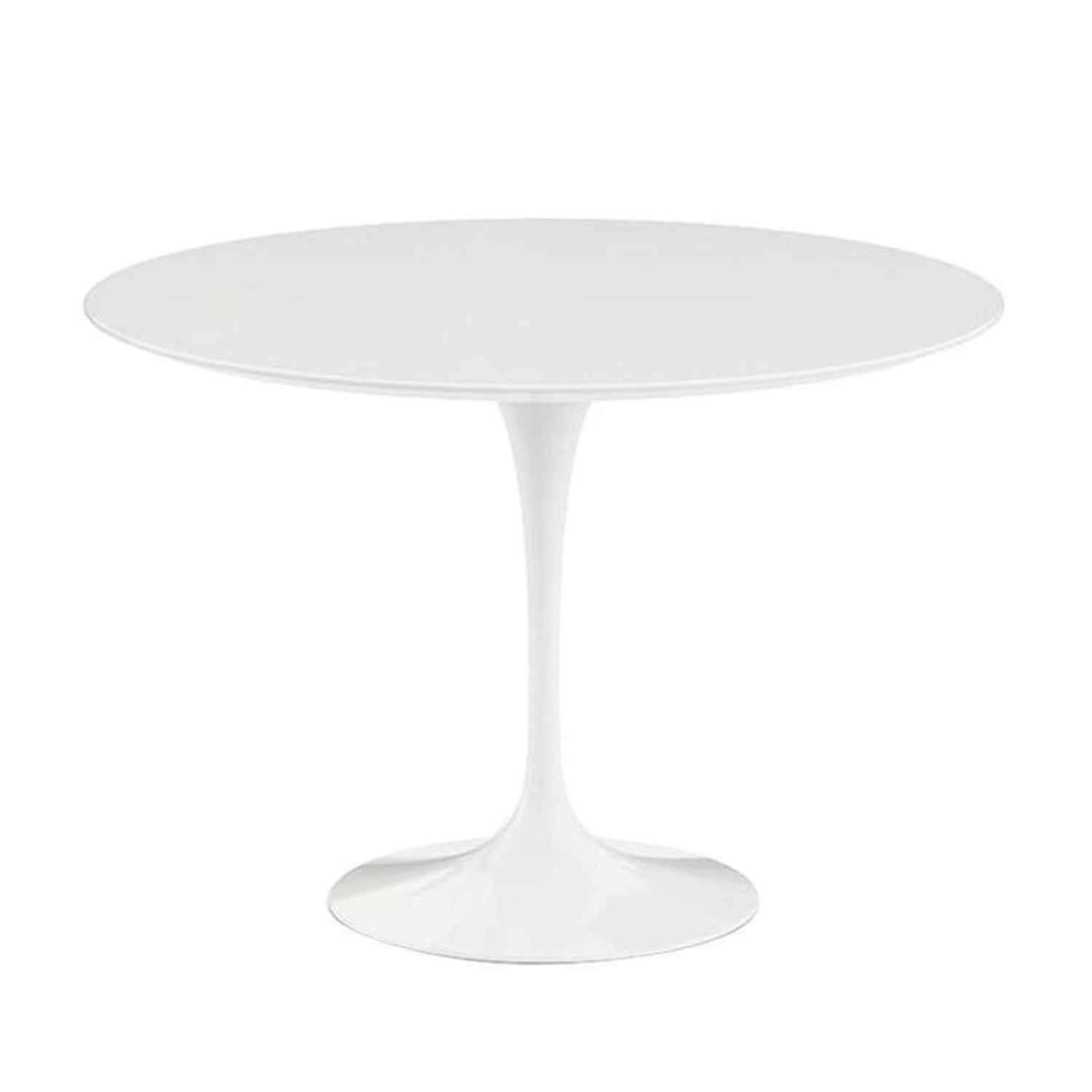 Knoll Saarinen Round White Laminate 47" Table - image-4