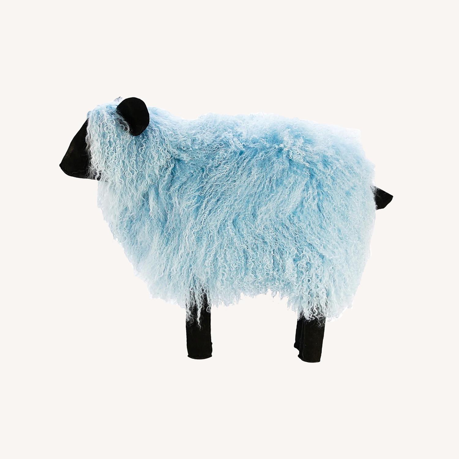 Houzz Hand-Made Tibetan Blue Sheep - image-0