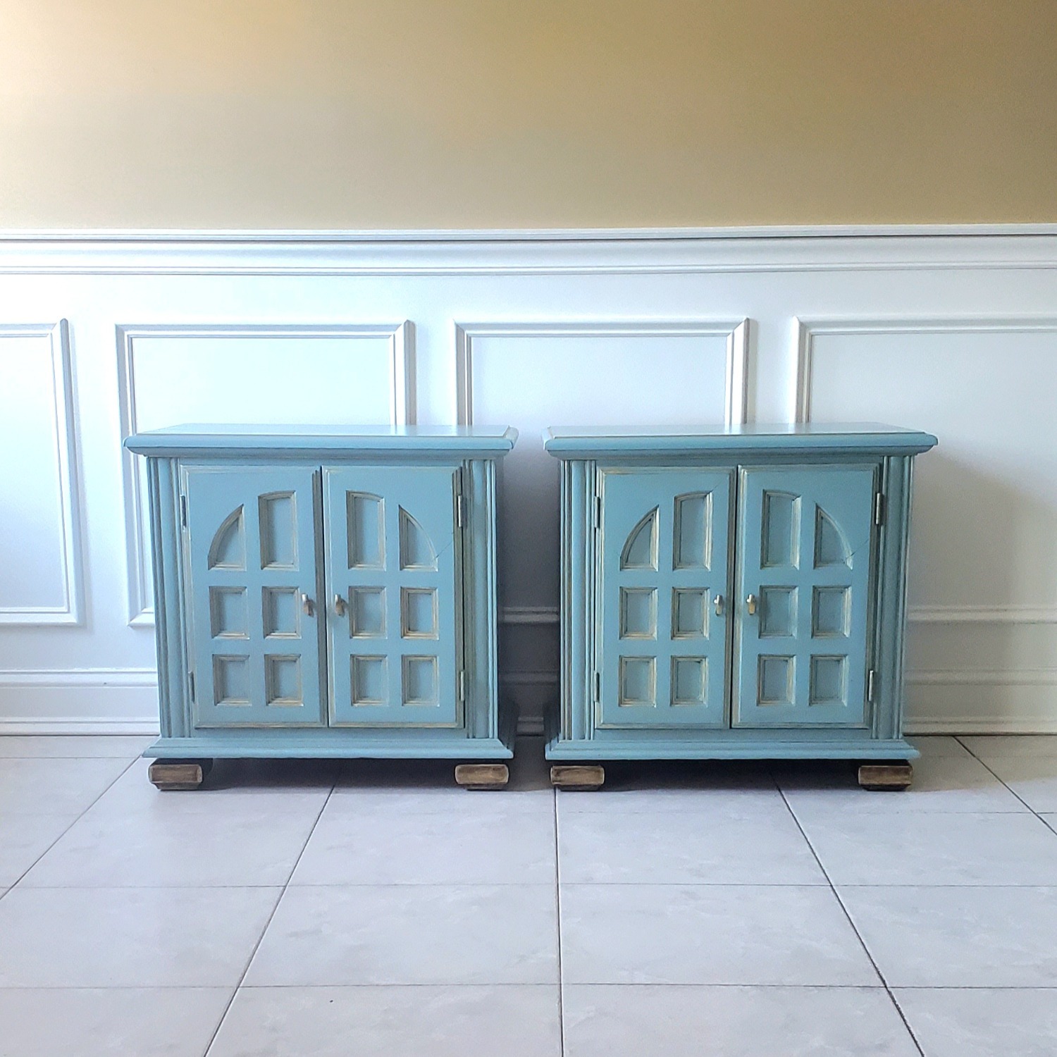 Mediterranean Style Nightstands - image-5