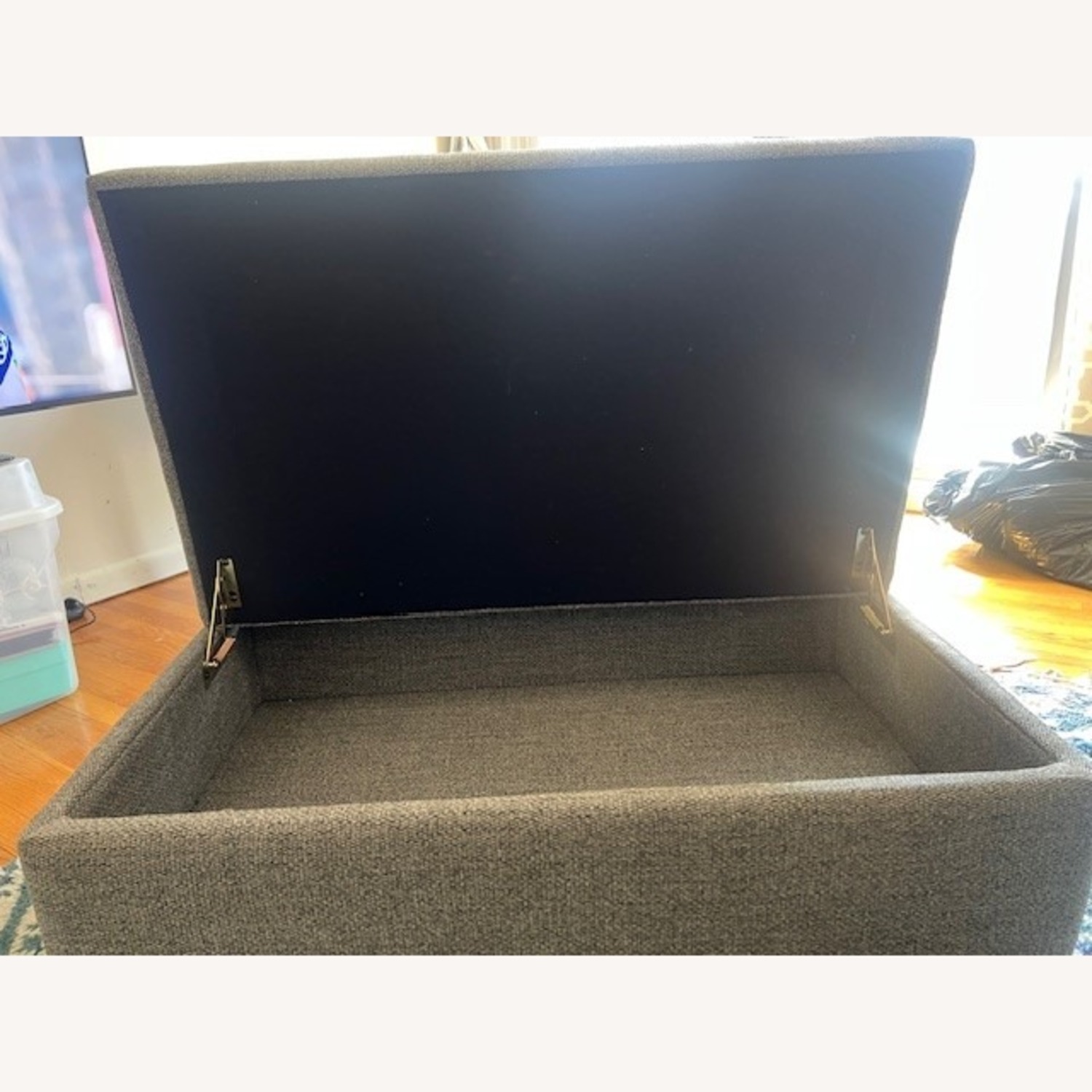 Crate & Barrel Lounge II Sofa 93 Inch + Ottoman - image-4