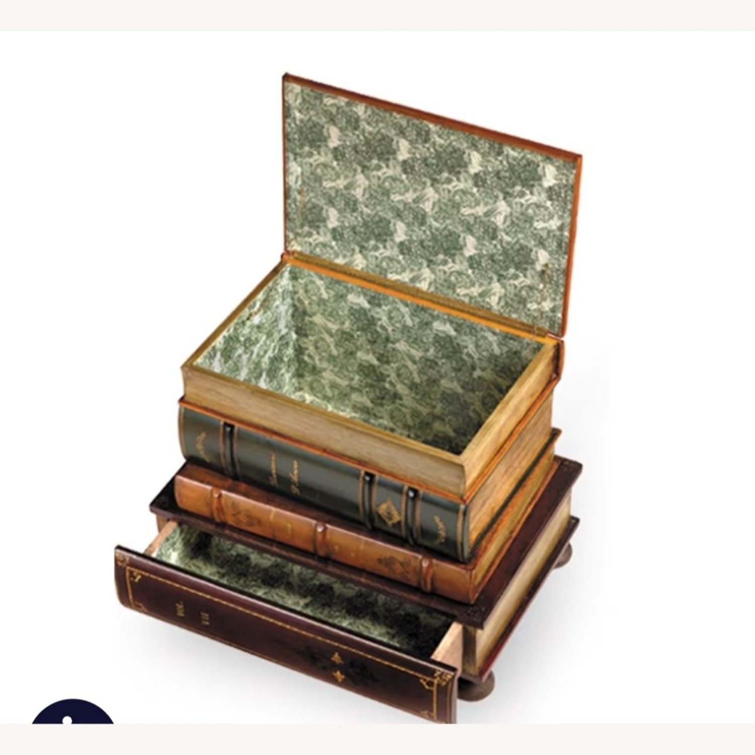 Stacked Books Table - image-1