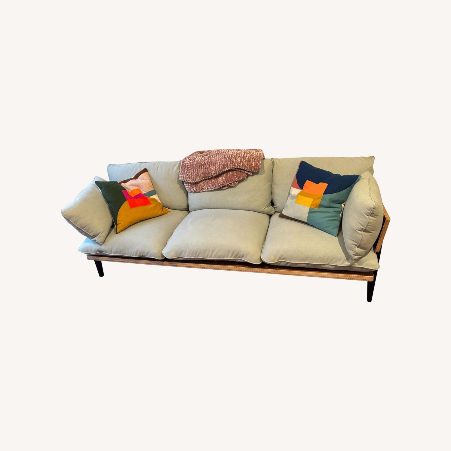 Floyd Sea Foam Green Boutique Couch - image-0