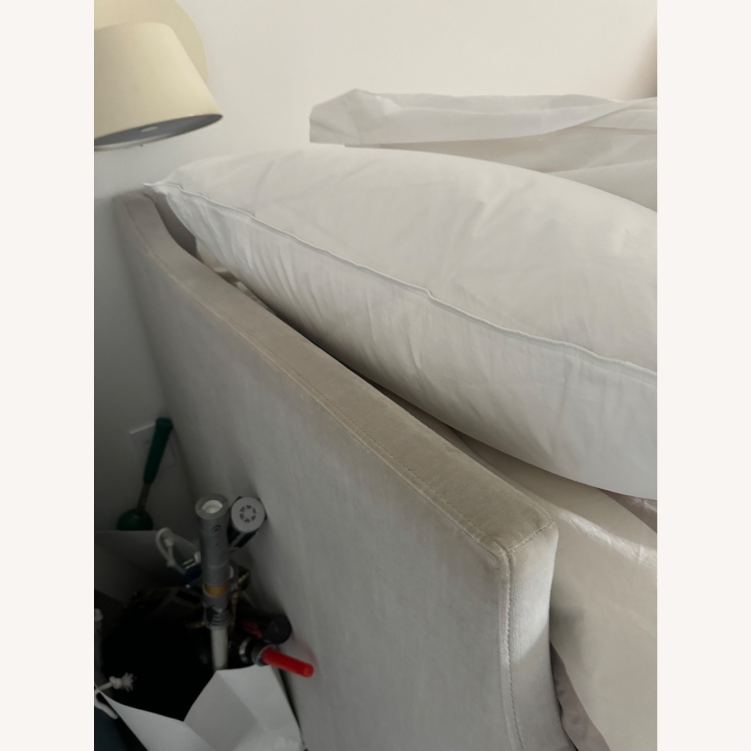 Restoration Hardware Annika Upholstered Daybed with Trundle - image-3