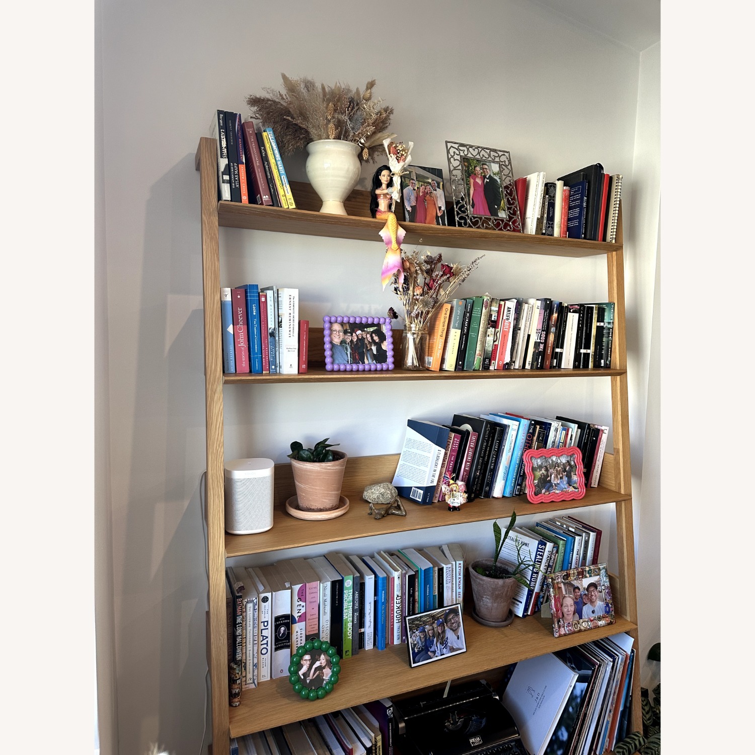 Article Fantol 51.5" Wide Bookcase Natural Oak - image-4