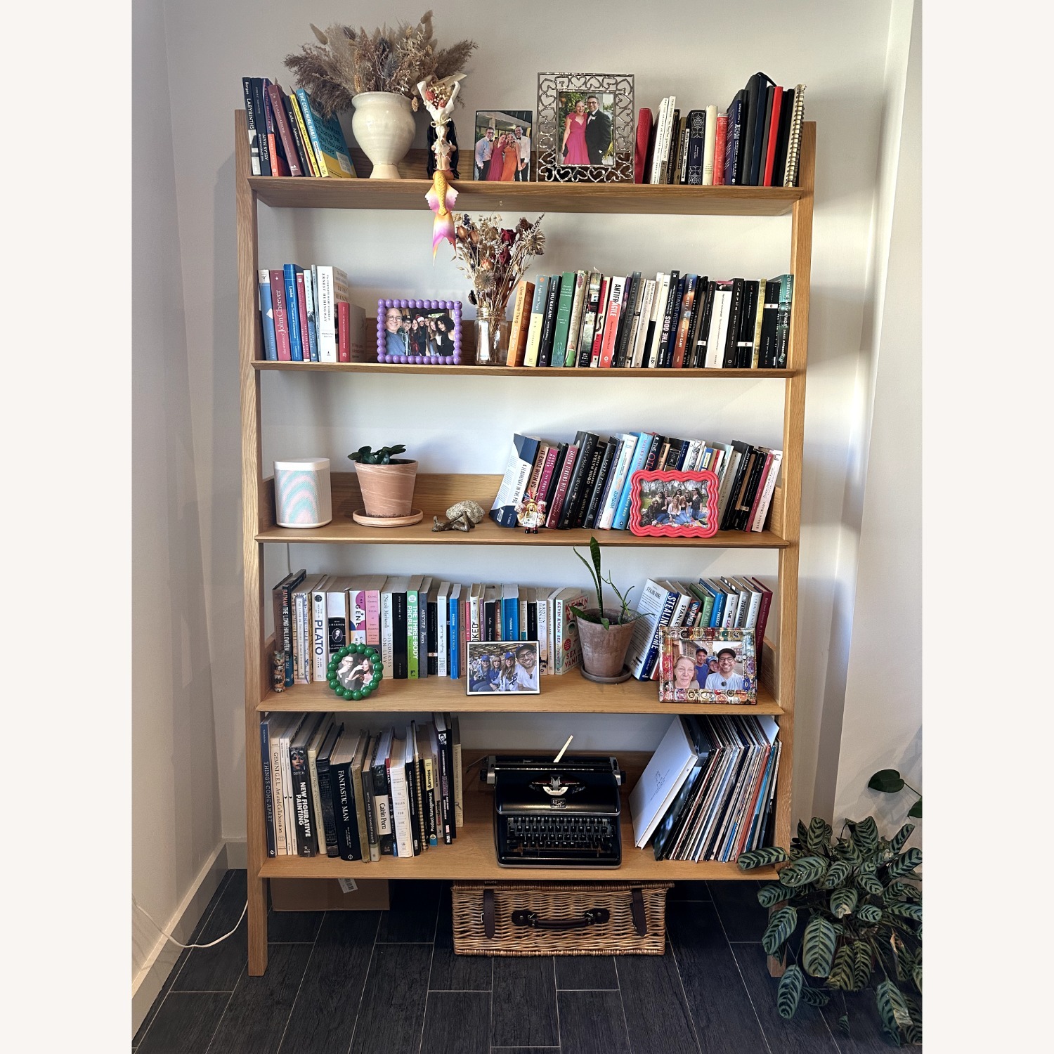 Article Fantol 51.5" Wide Bookcase Natural Oak - image-3