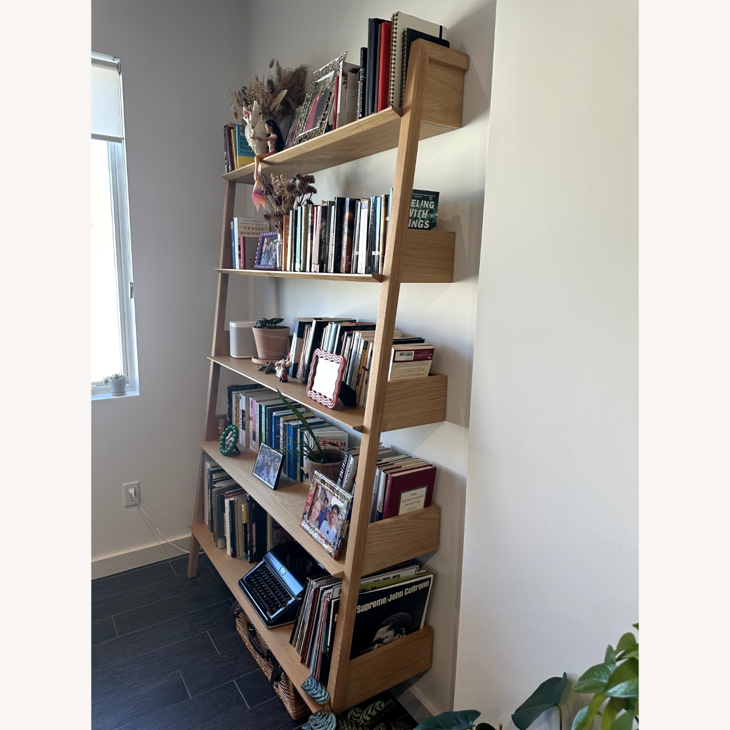 Article Fantol 51.5" Wide Bookcase Natural Oak - image-2