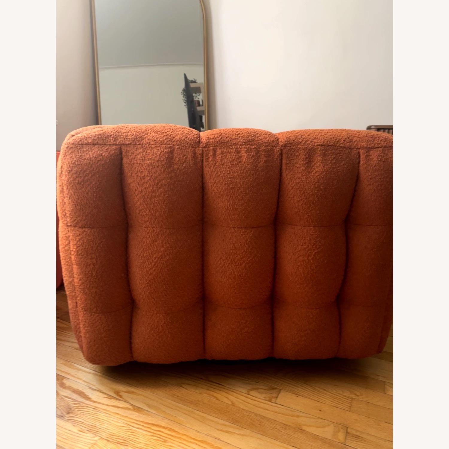 Wade Logan Armir Wide Tufted Swivel Barrel Armchair - image-3