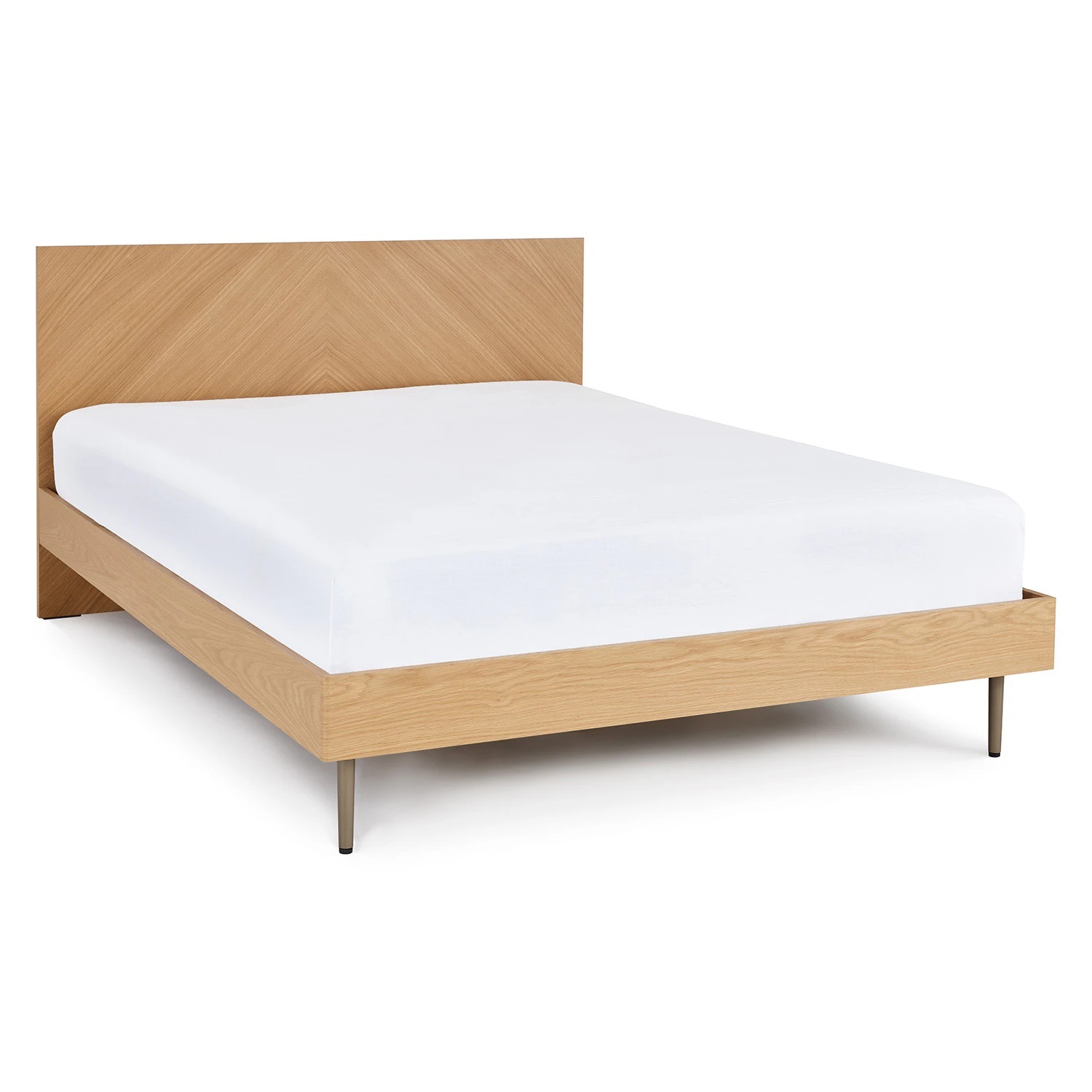 Article Nera Queen Low Profile Bed  Oak - image-5